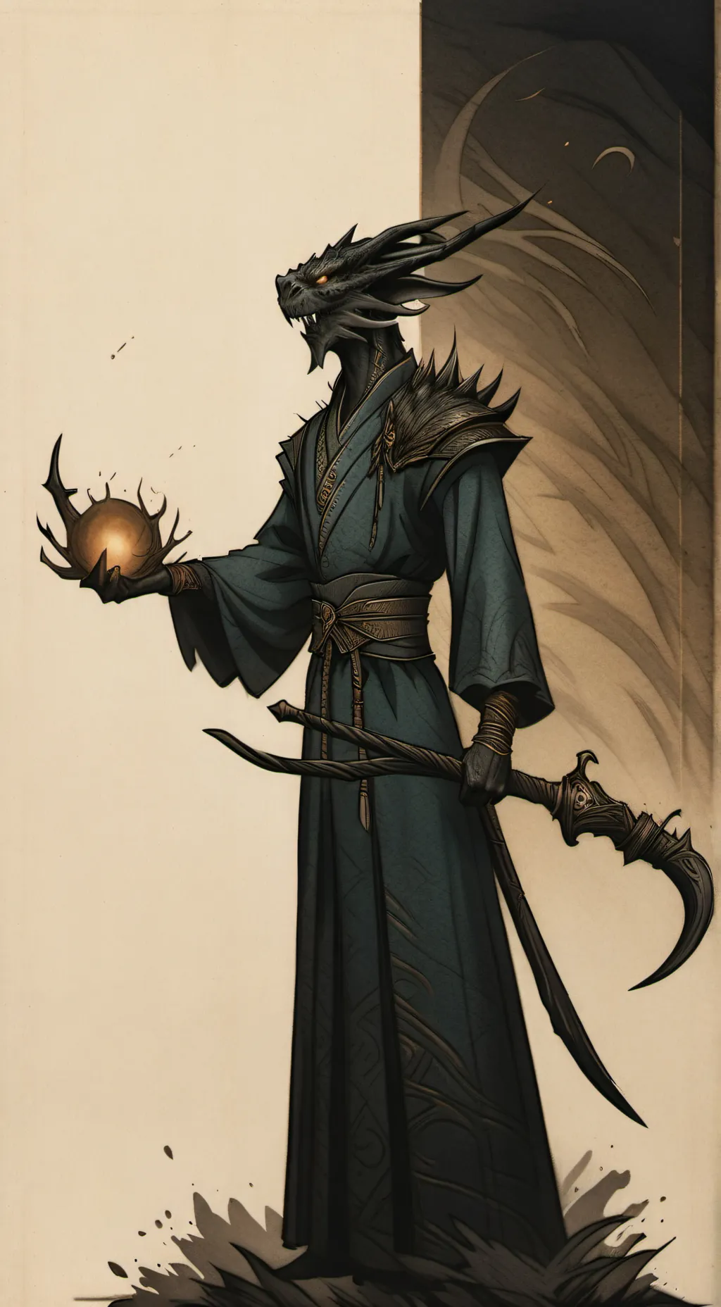 ai character: mr.well background