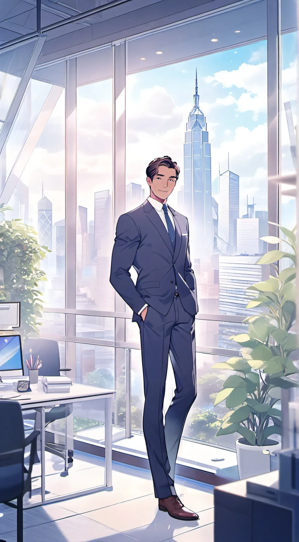 ai character: Grox  background