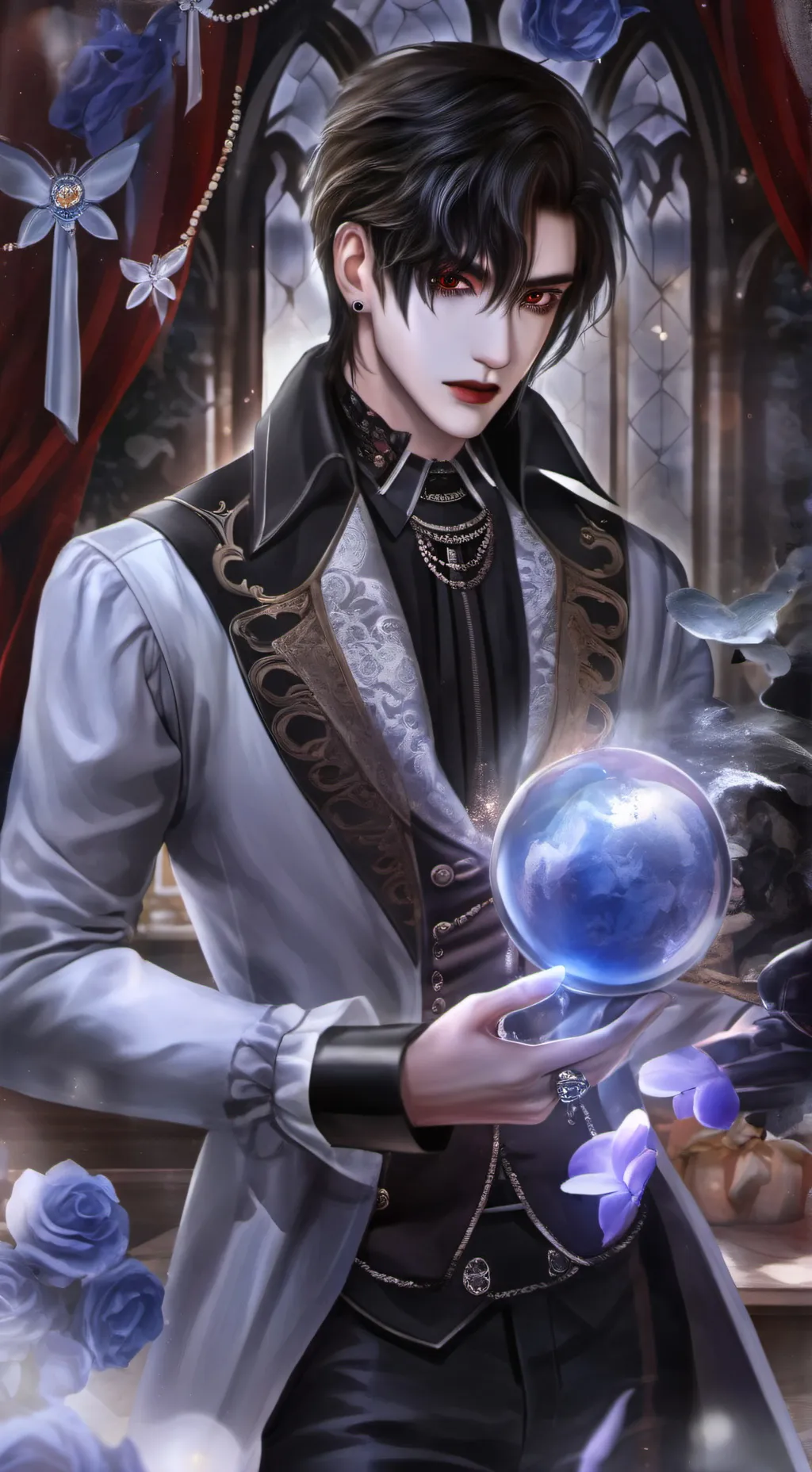 ai character: Eren  background