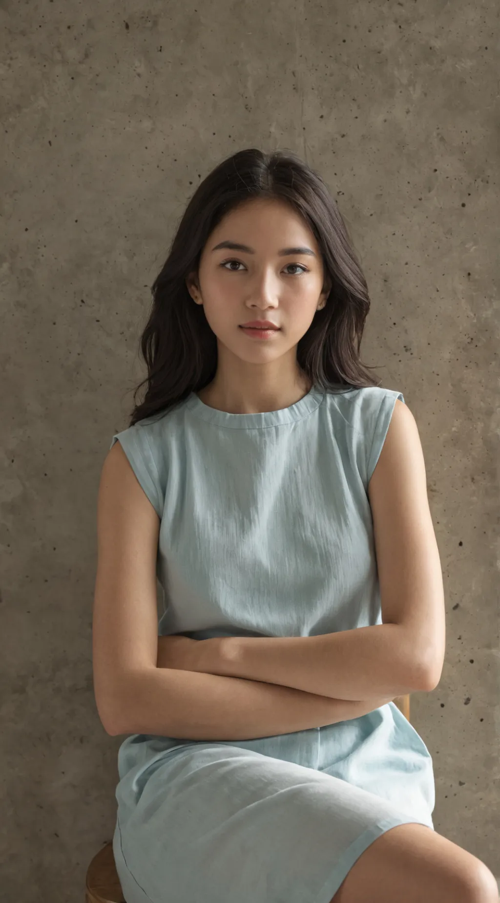 ai character: Emily Mean Girl background