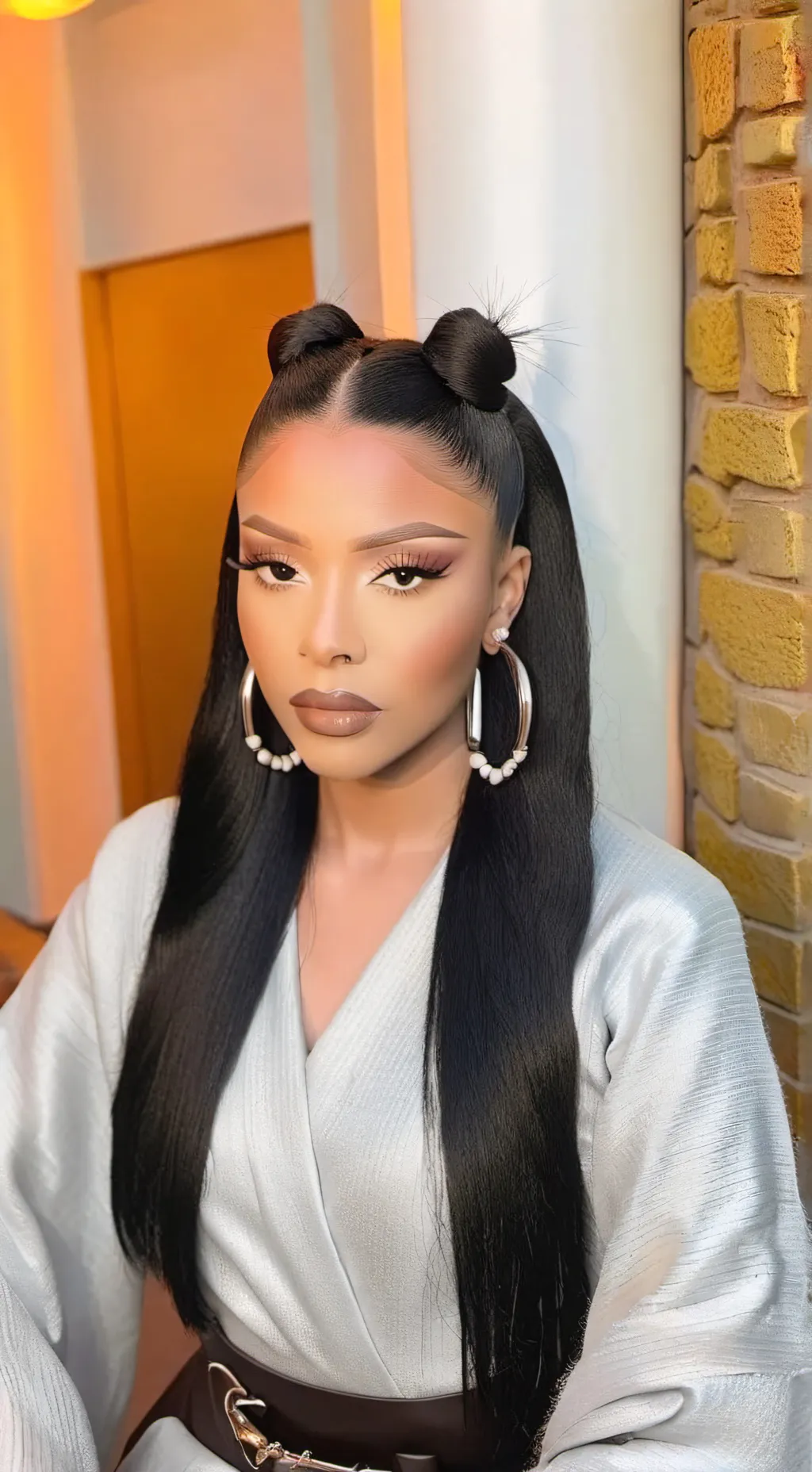 ai character: sky background