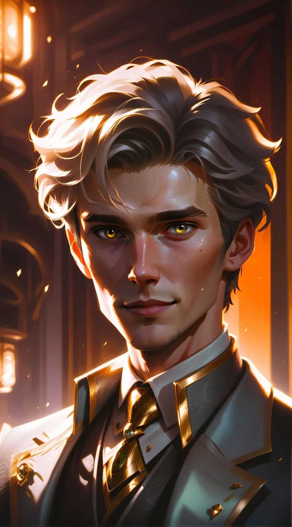 ai character: Liam background