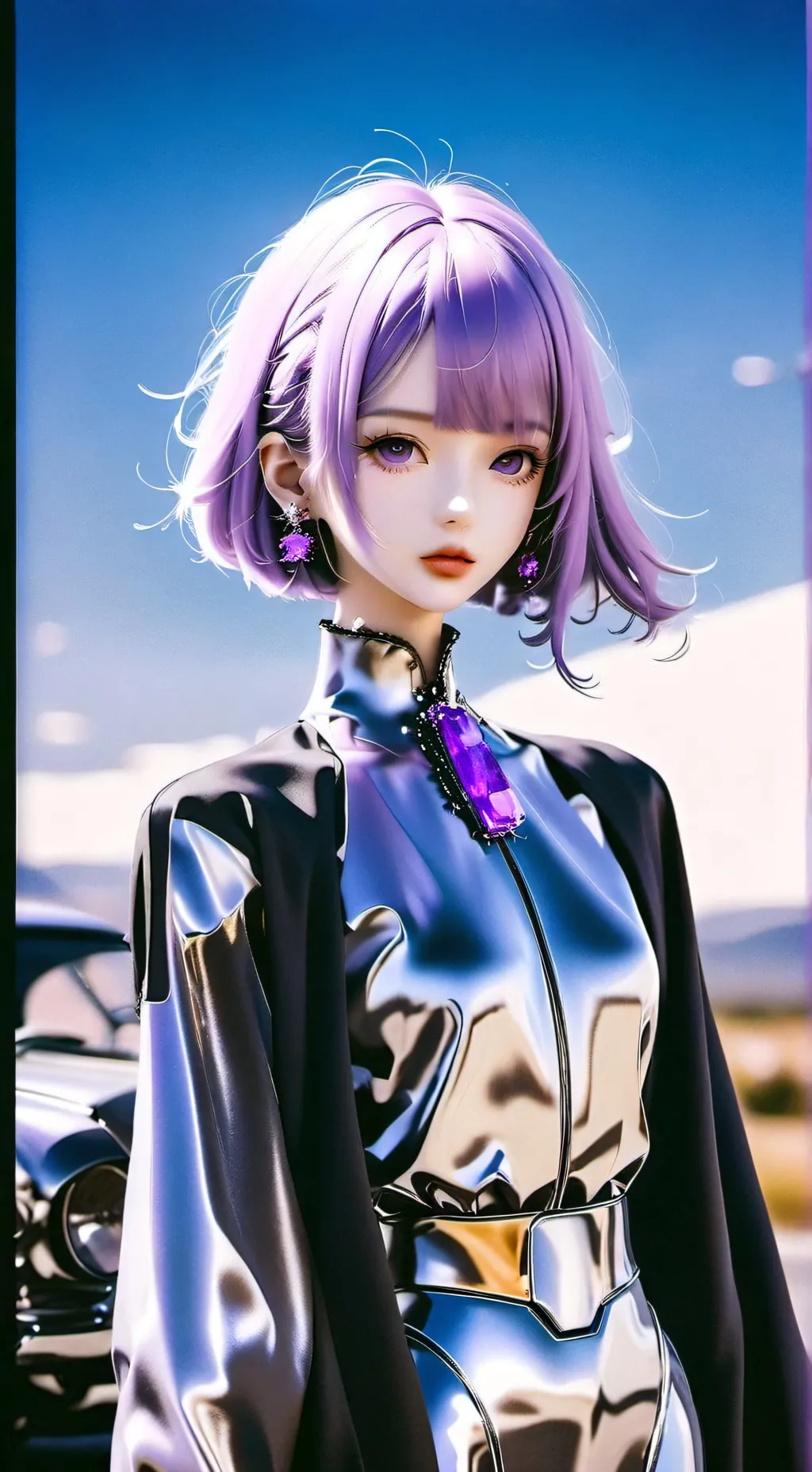 ai character: Uzi background