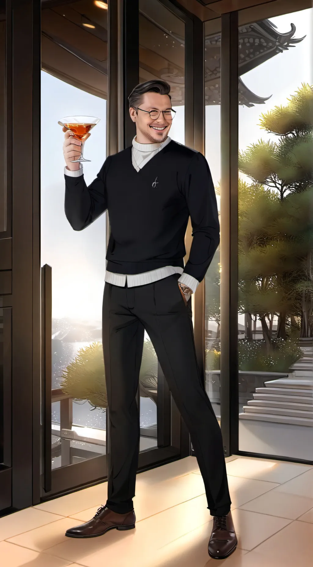 ai character: Thomas  background