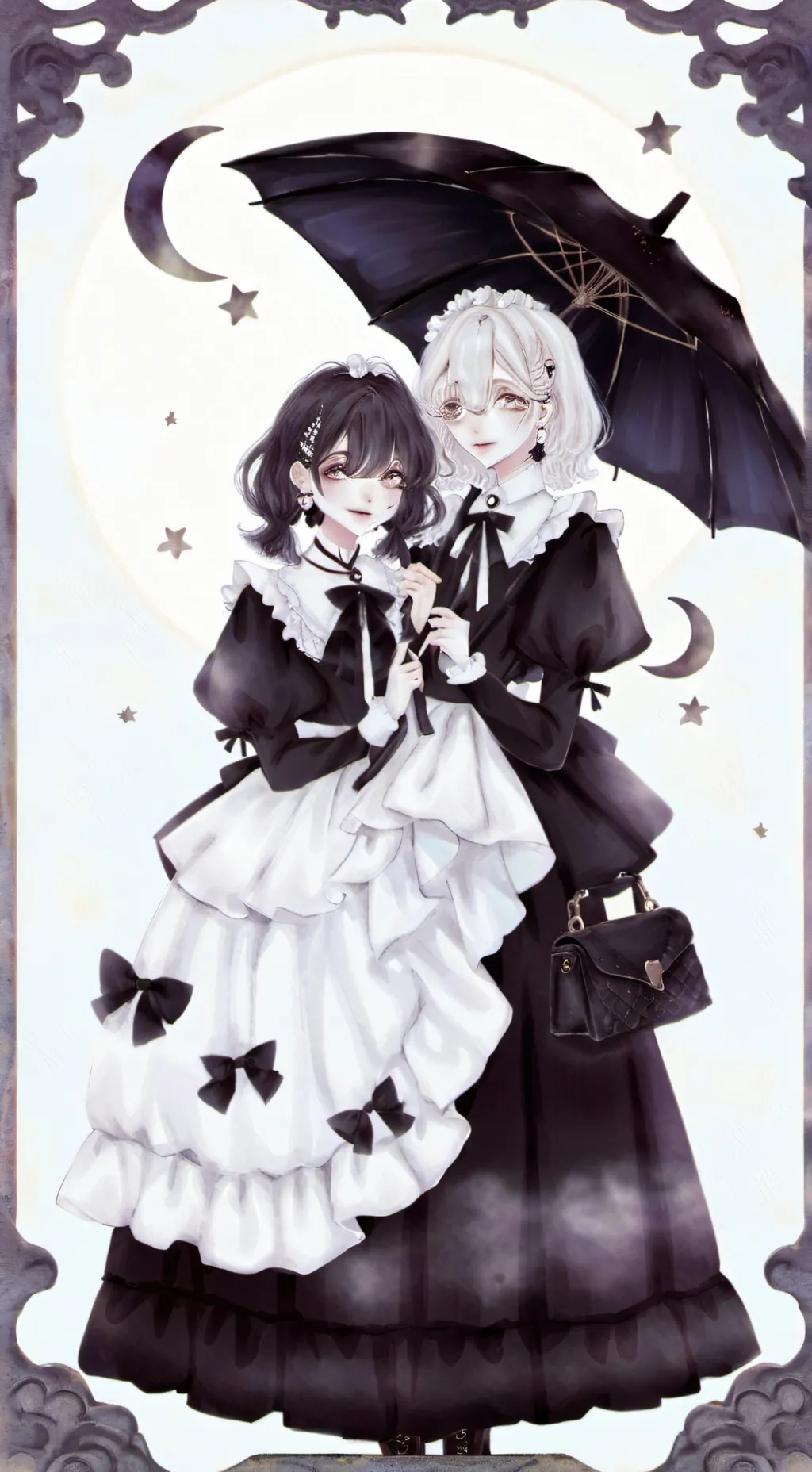 ai character: 🌑☀️🌧️ background