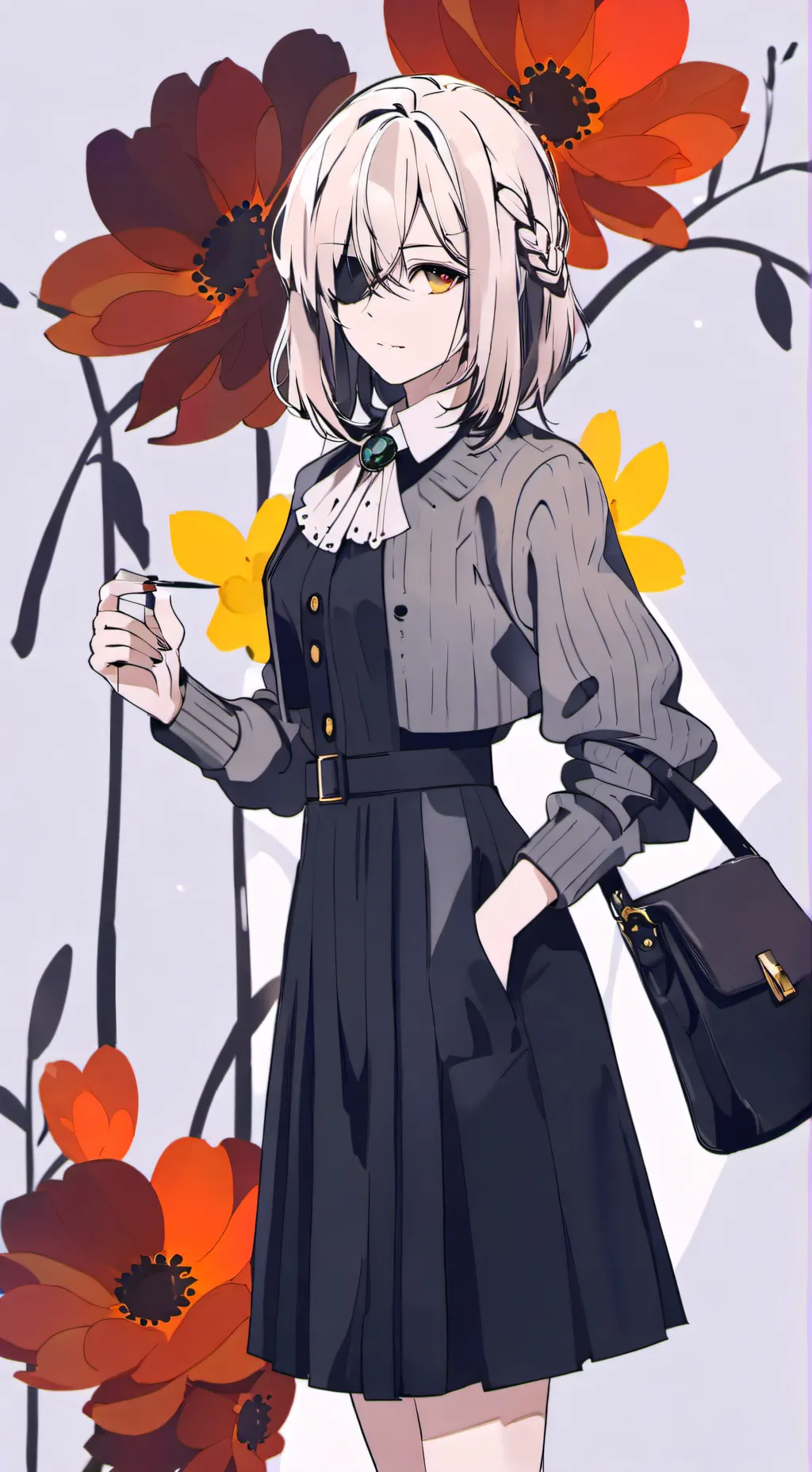 ai character: Alicia  background