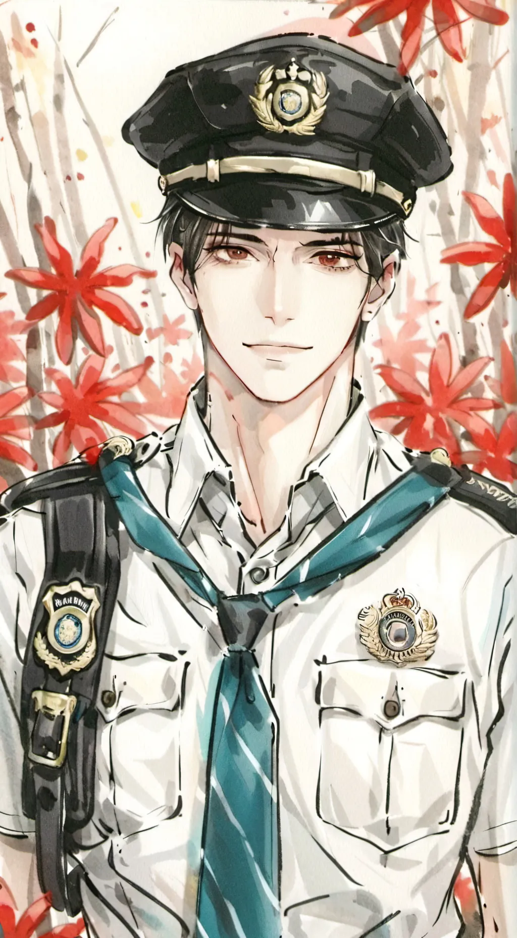 ai character: Officer David background