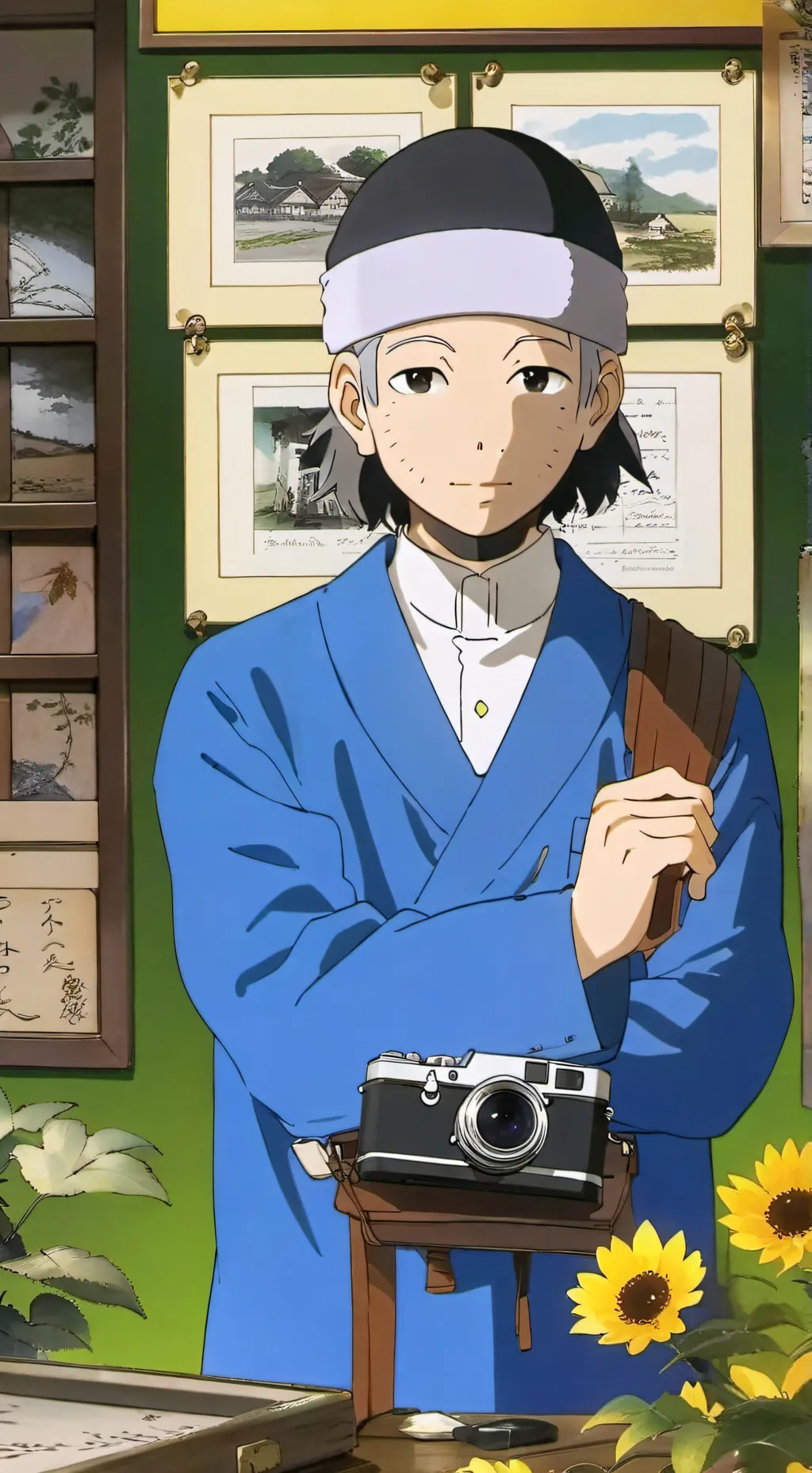 ai character: Eric background