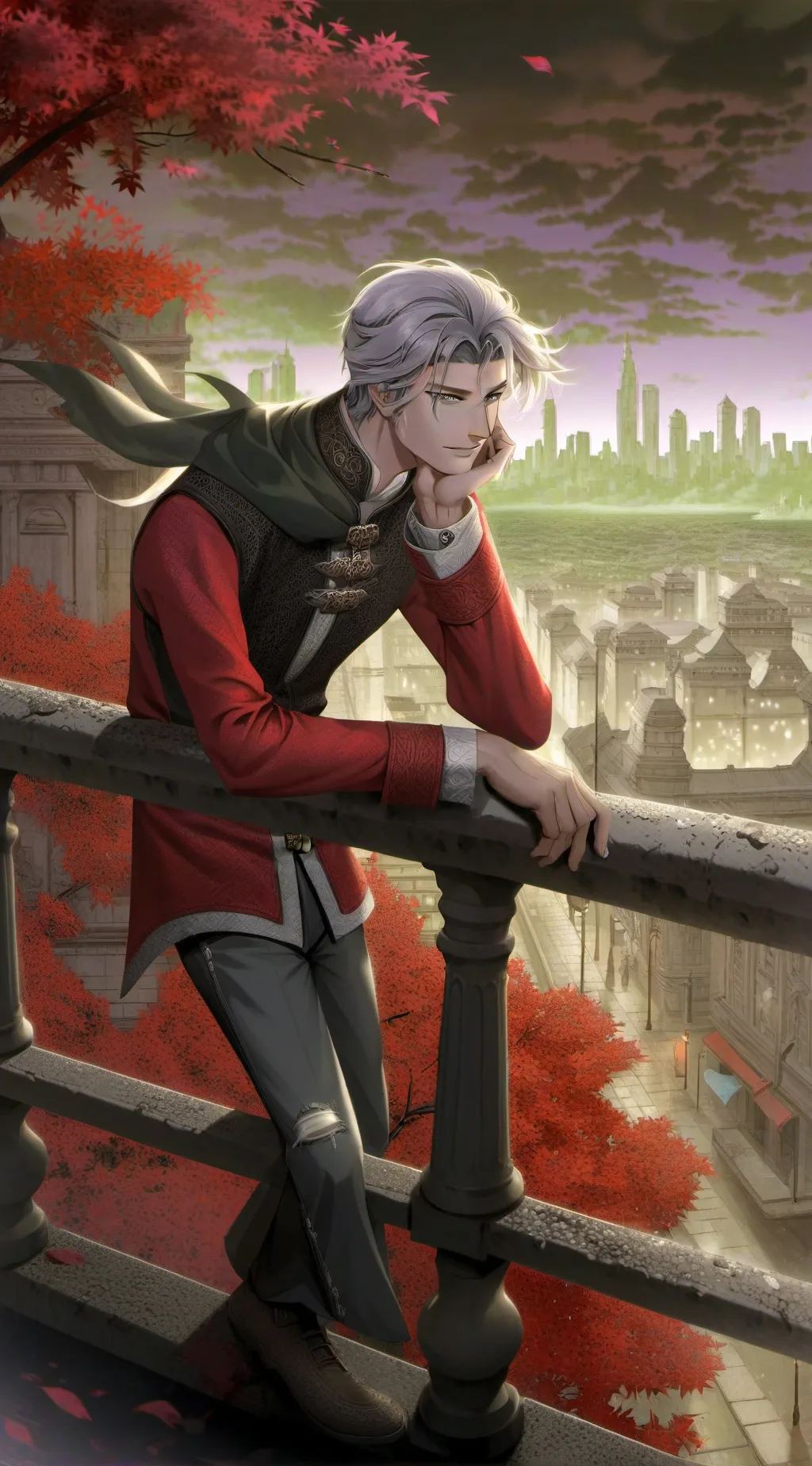 ai character: Dead rails 1 background