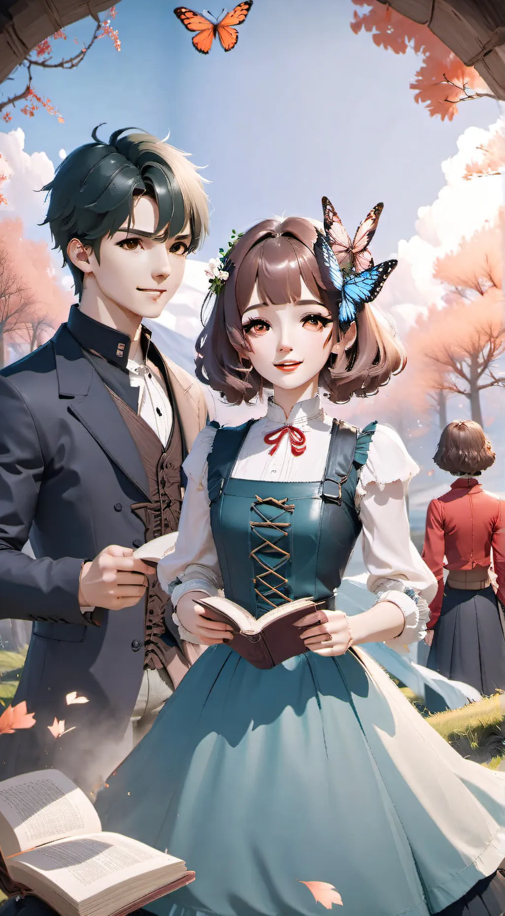 ai character: ❤❤Kevin ❤❤ background