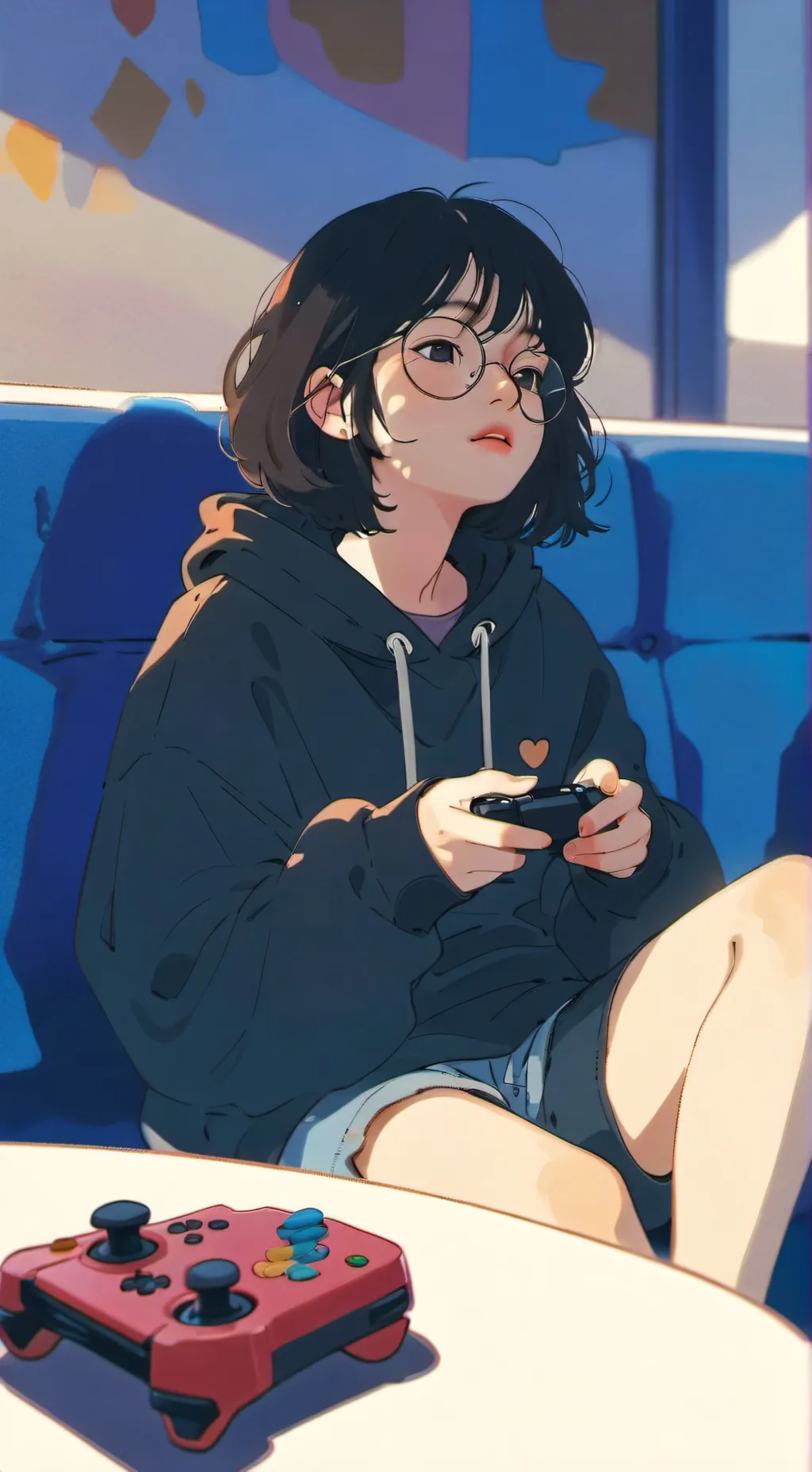 ai character: Clara  background