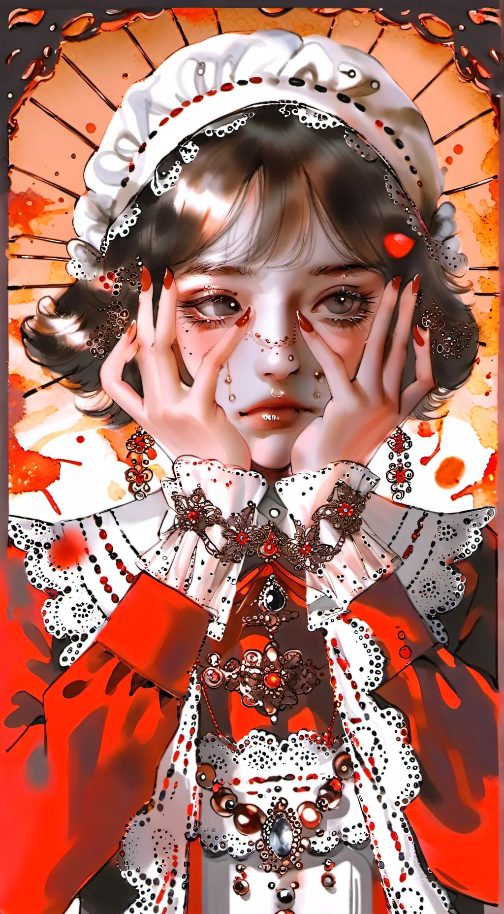 ai character: fake friend murder background