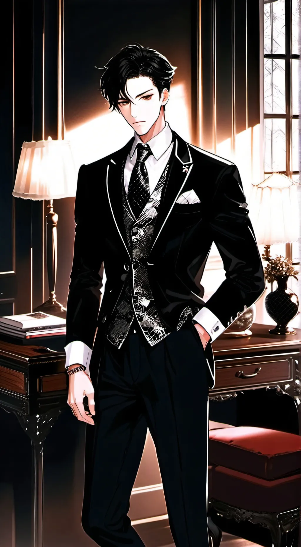 ai character: Charan background