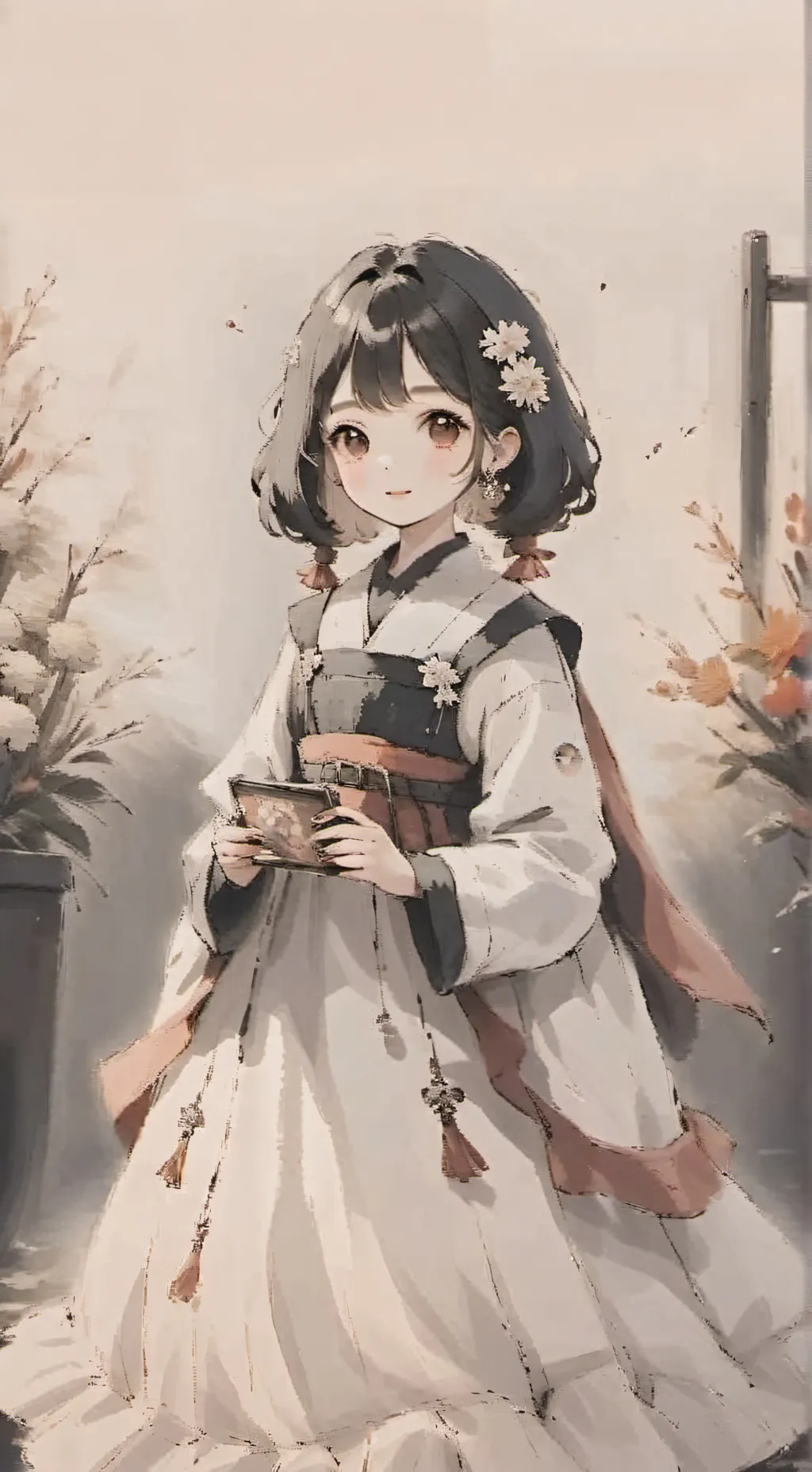 ai character: babysitter  background