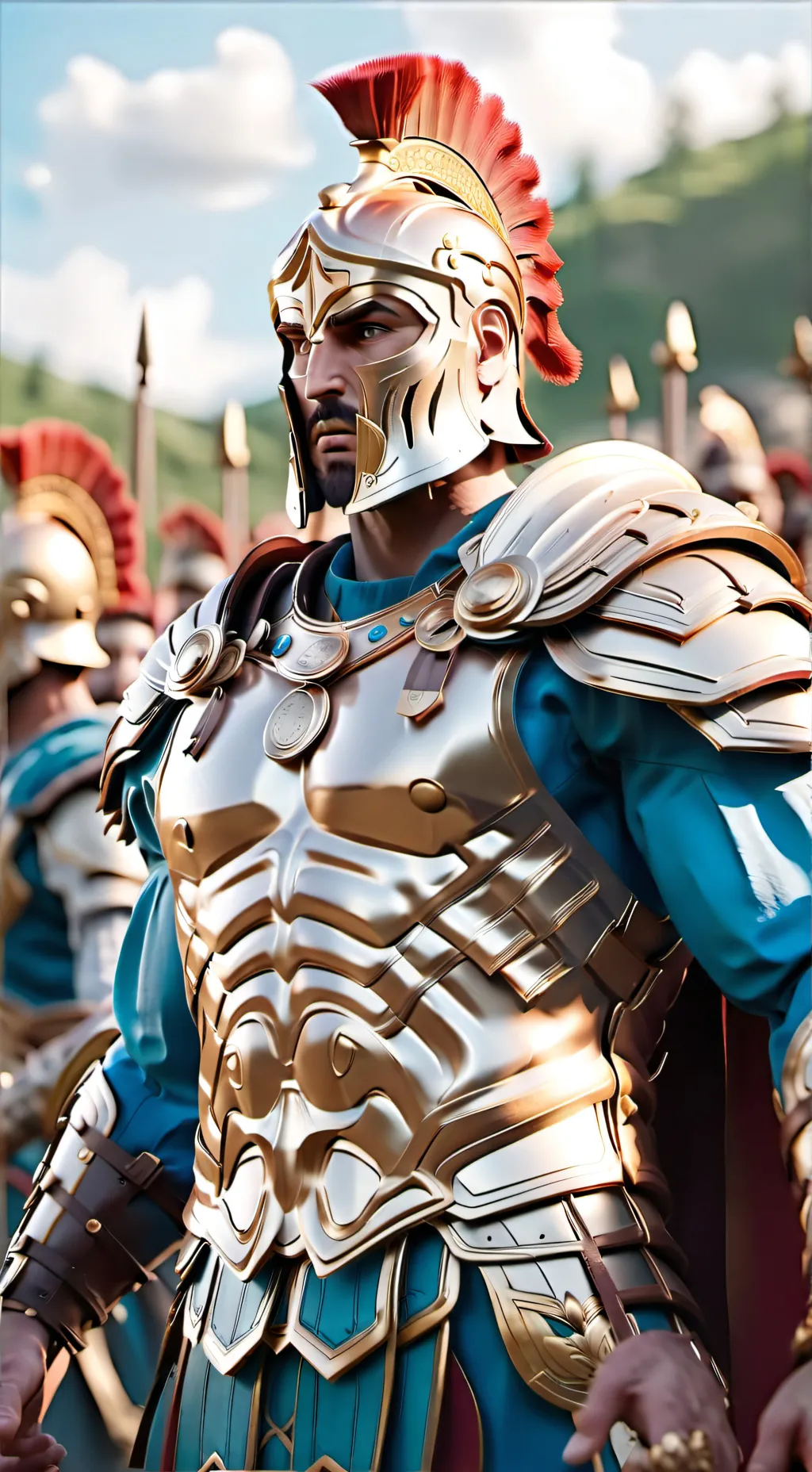 ai character: Aurelius Maximus background