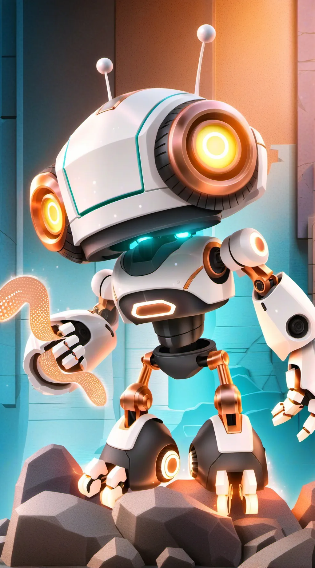 ai character: dw fruit cake  background