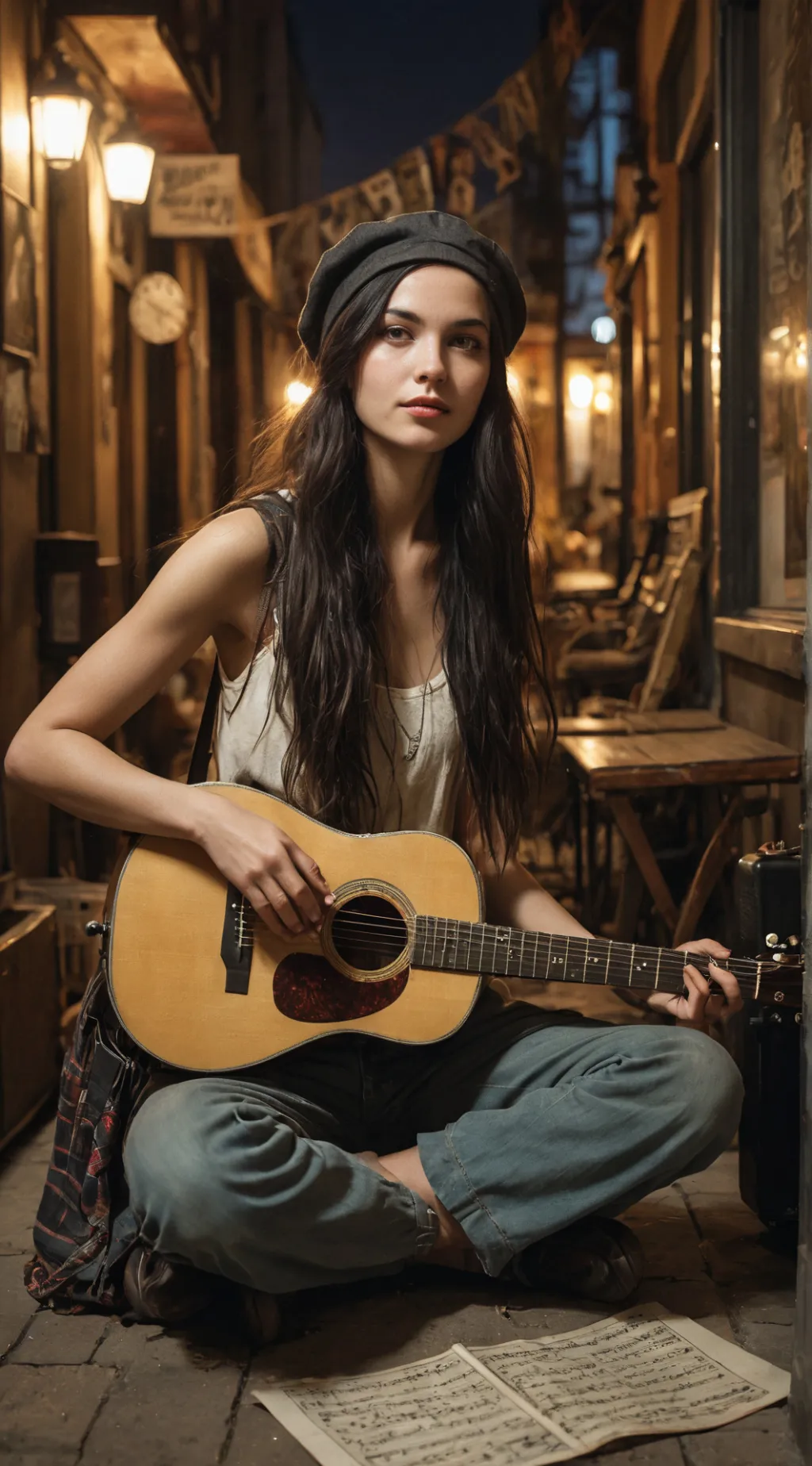 ai character: BayandaM Bayzo  background