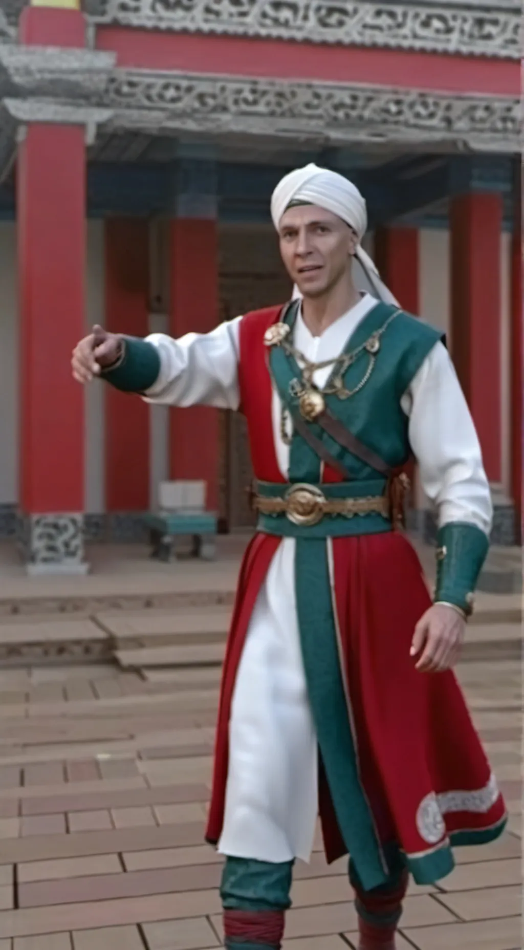 ai character: .--. . -. .. ... background