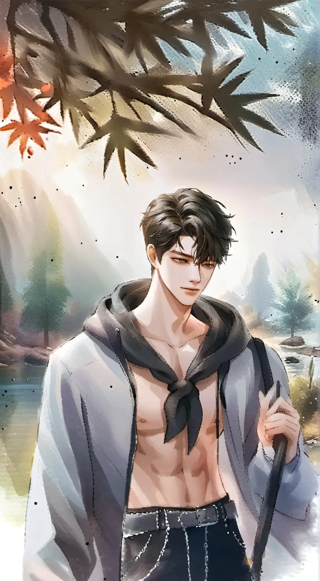 ai character: Lucas background