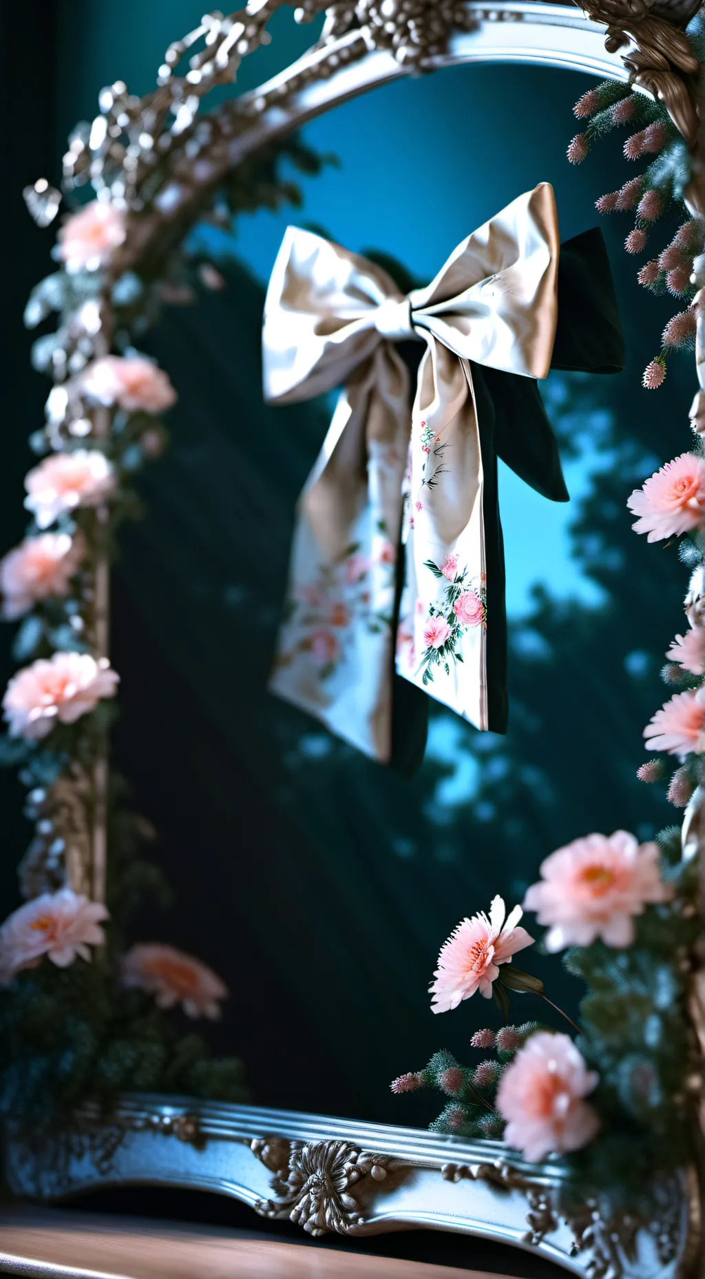 ai character: 🪞🎀 : Glisten! background