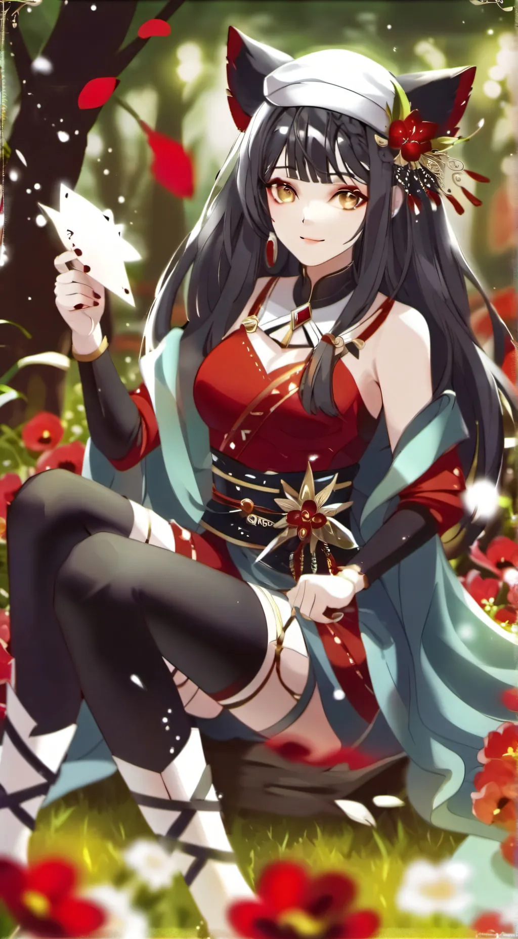 ai character: Aina  background