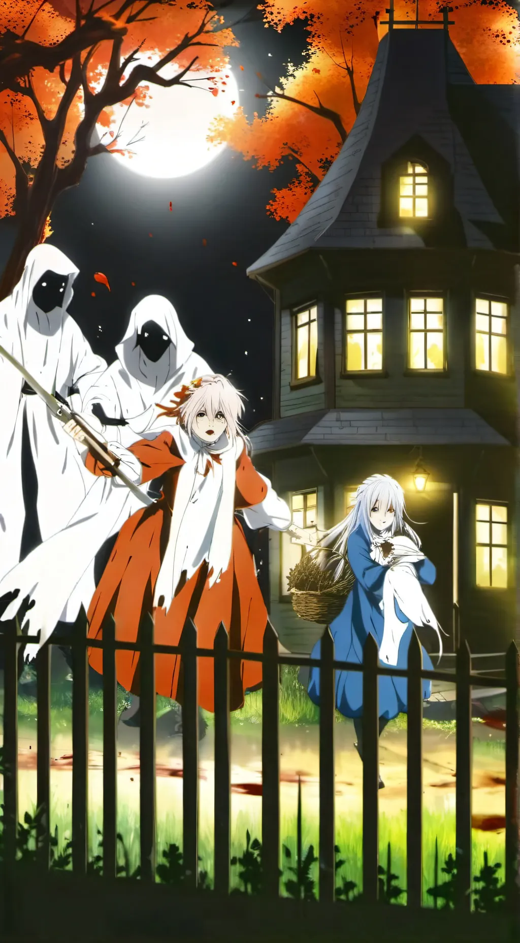 ai character: killer house  background