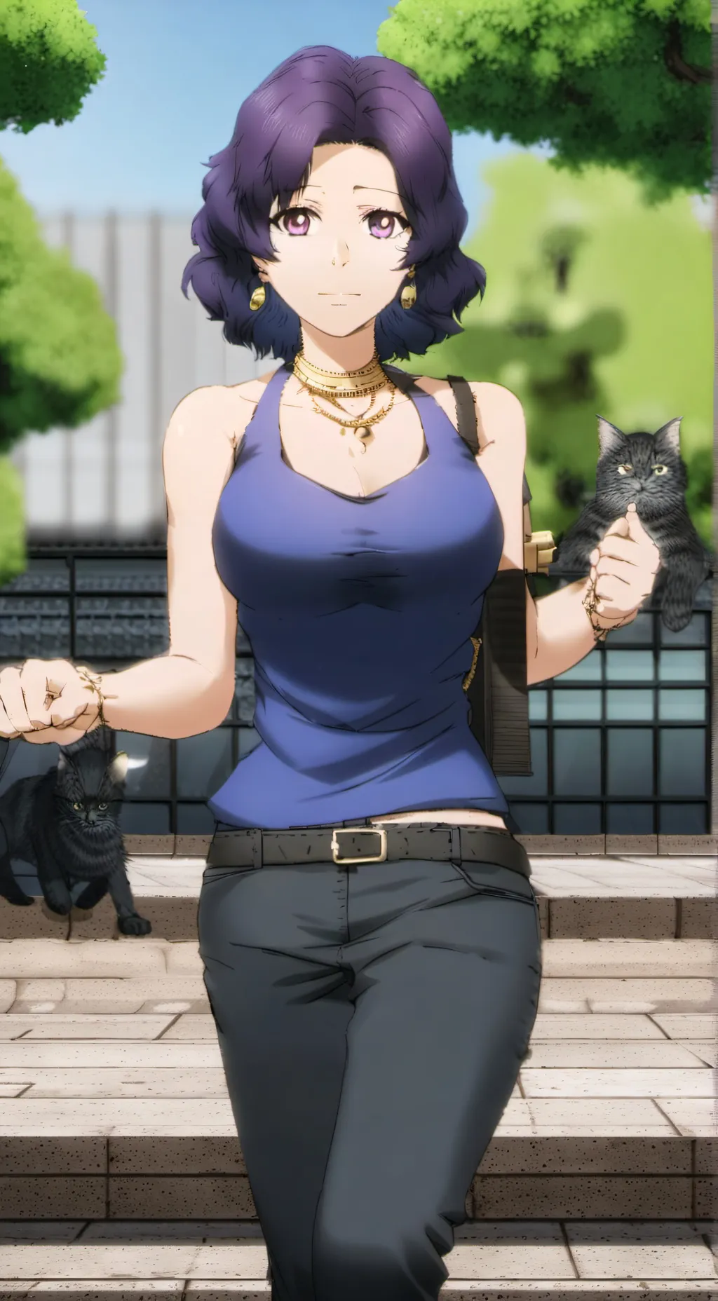 ai character: Azusa Hamaoka background