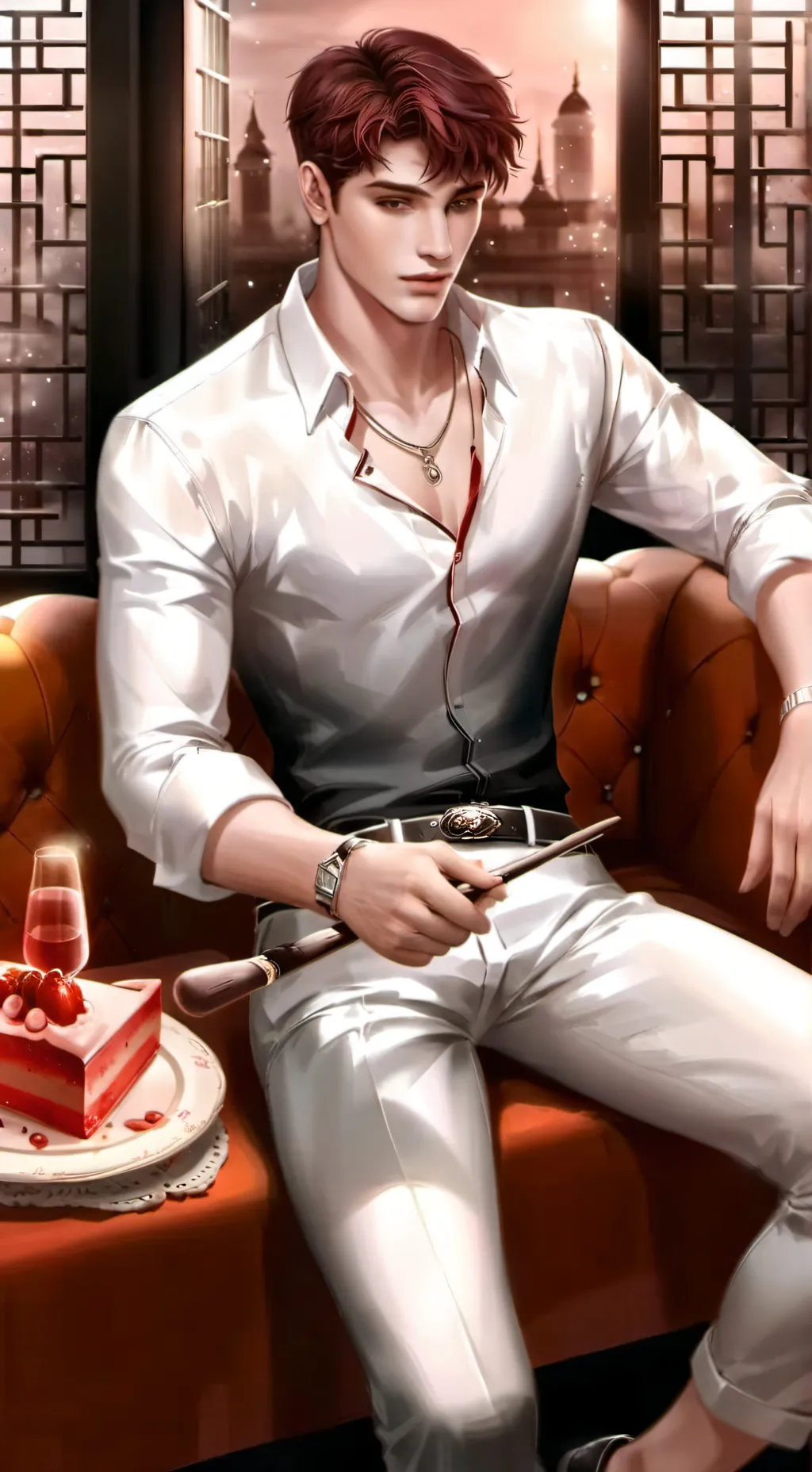 ai character: Max background