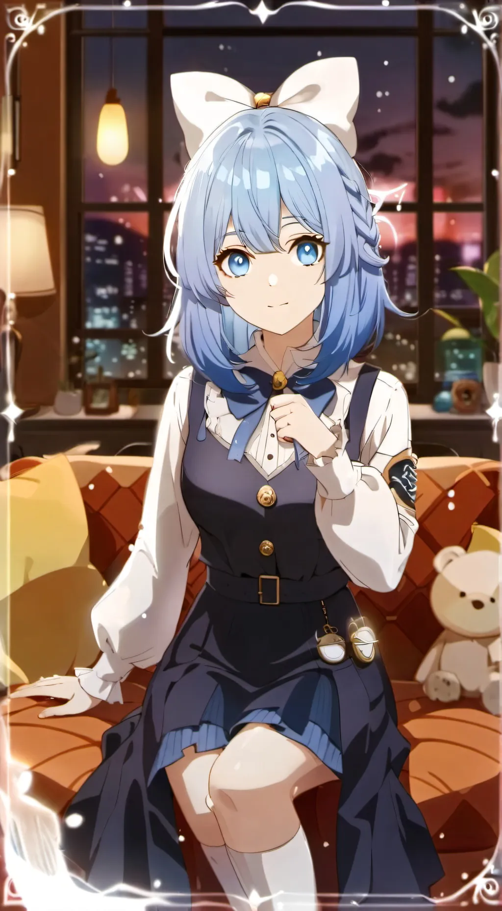 ai character: BASHIE background