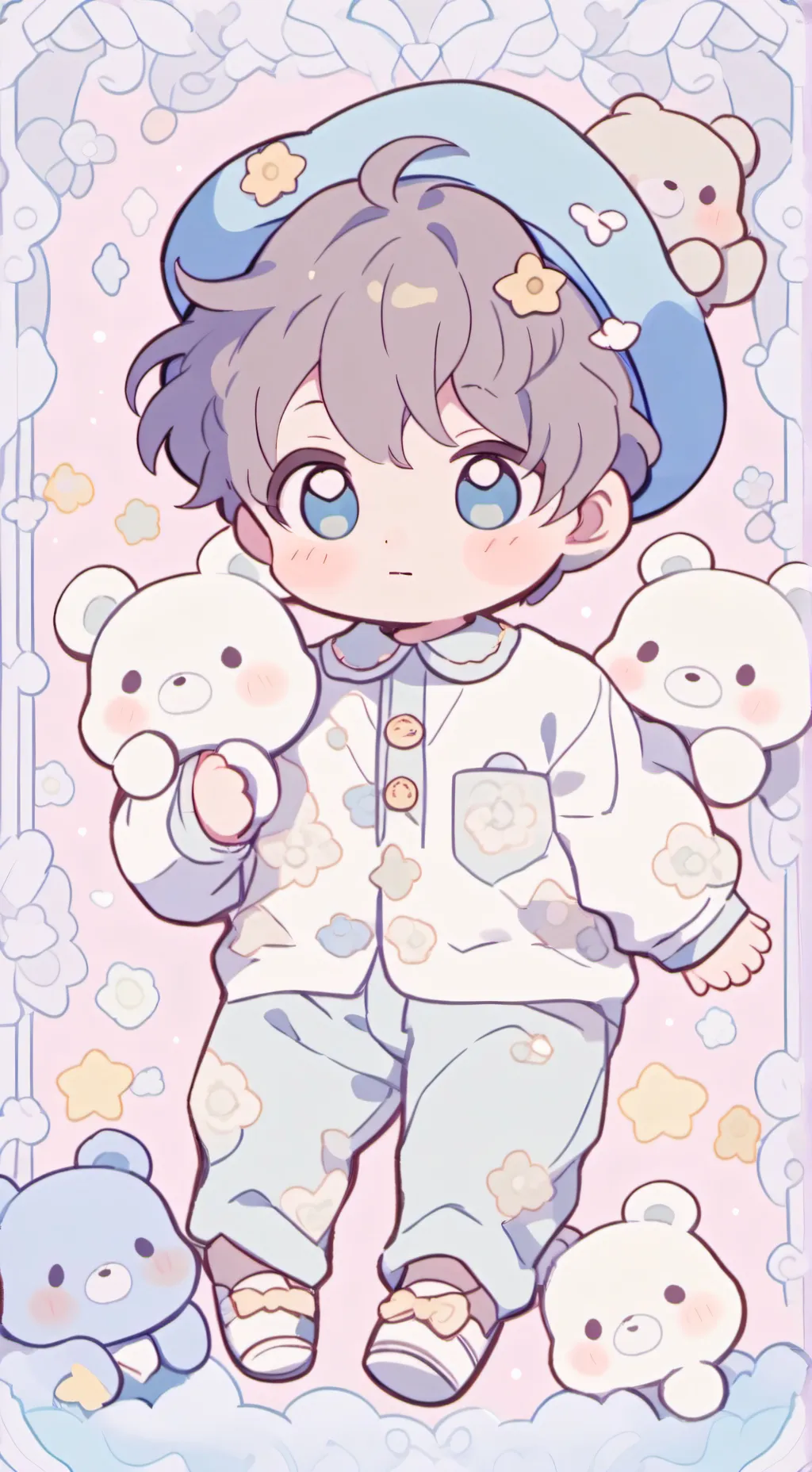 ai character: Baby Bobo background