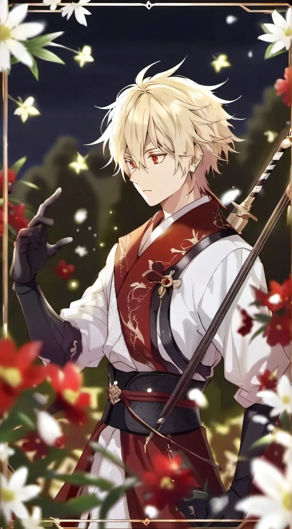 ai character: katsuki  background