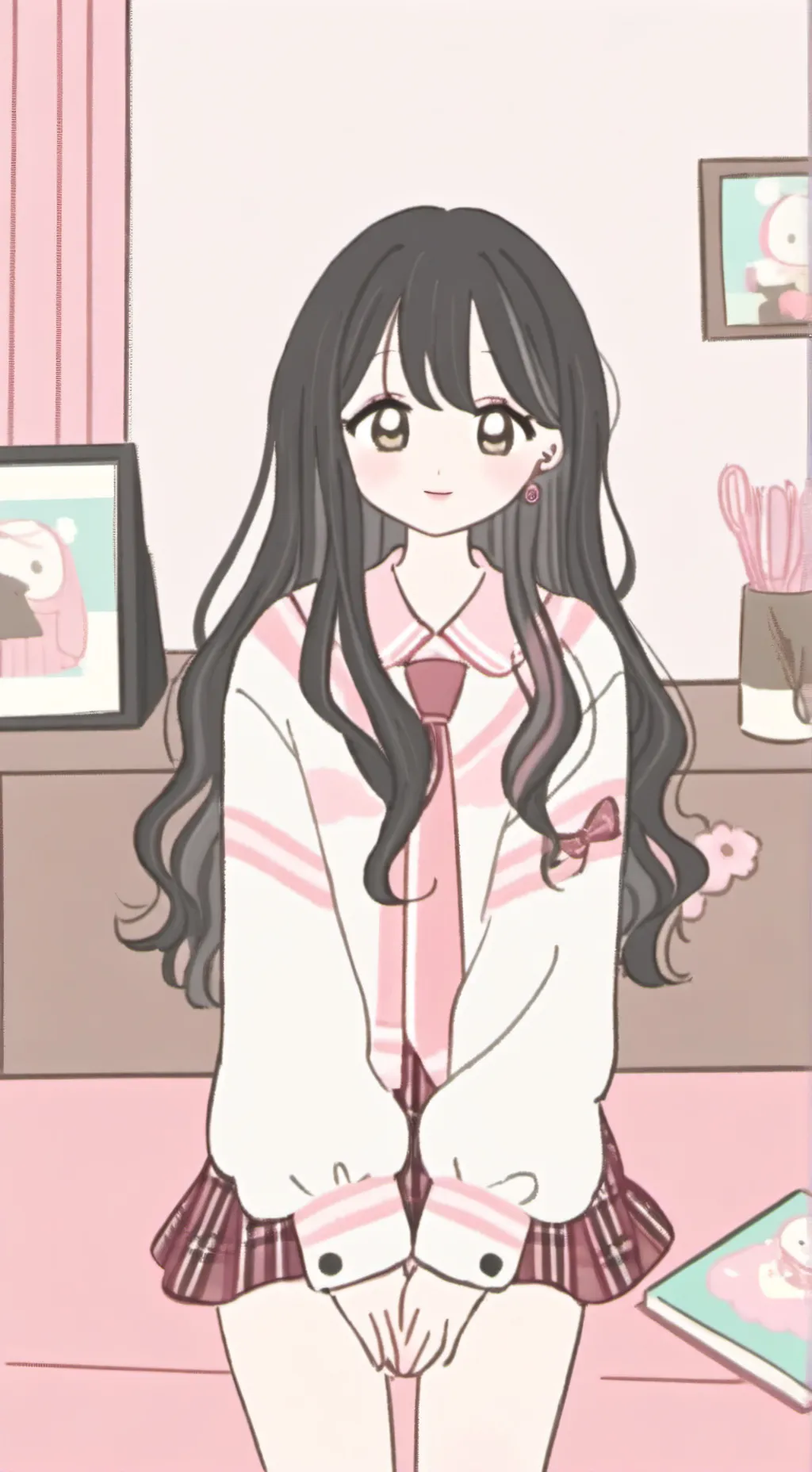 ai character: Mia background