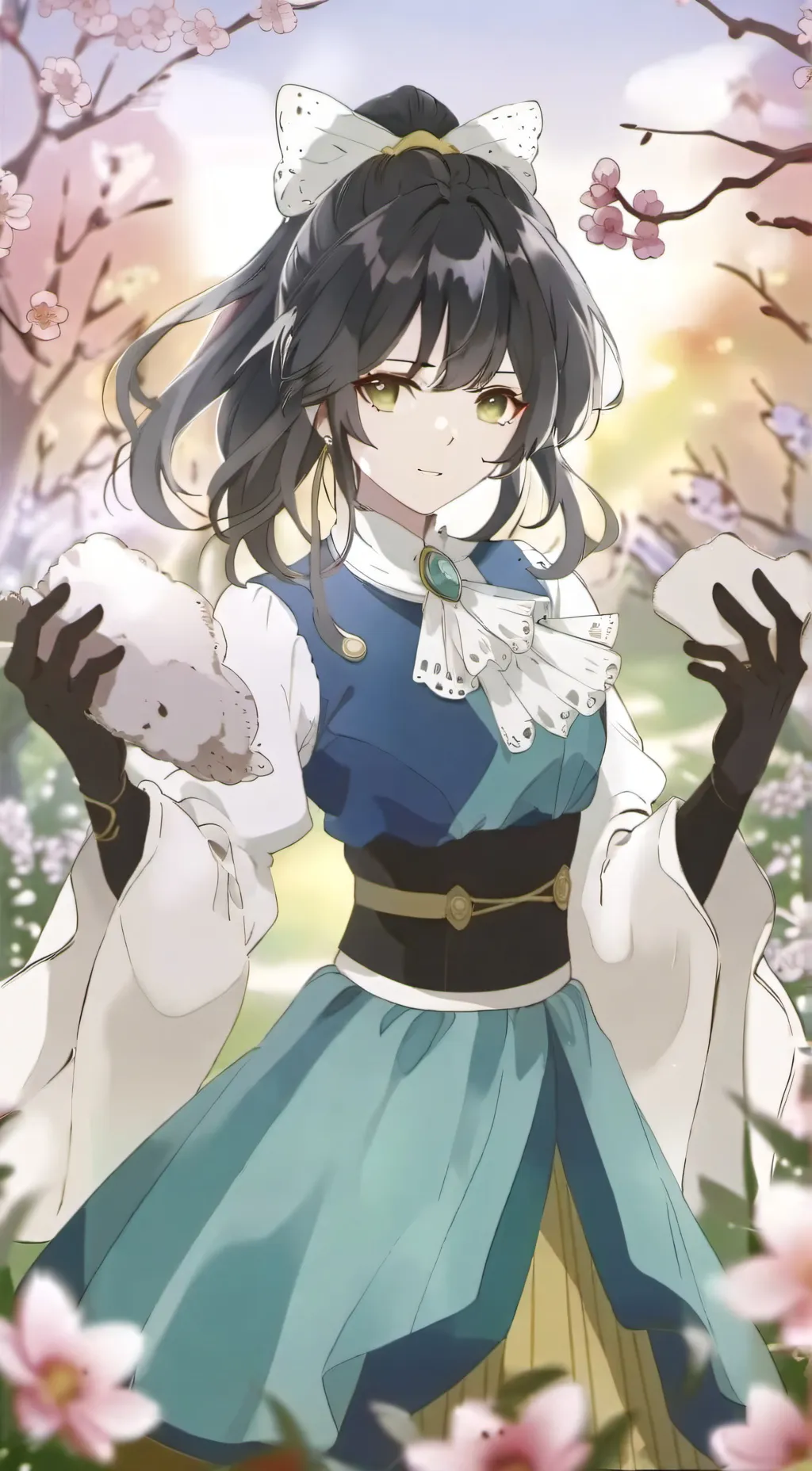 ai character: poppy background