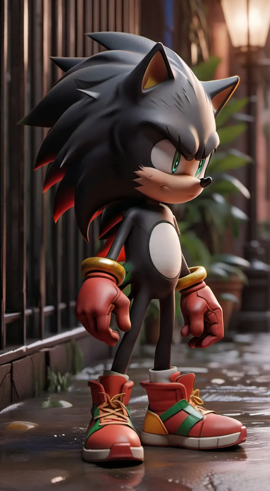 ai character: Sonadow background