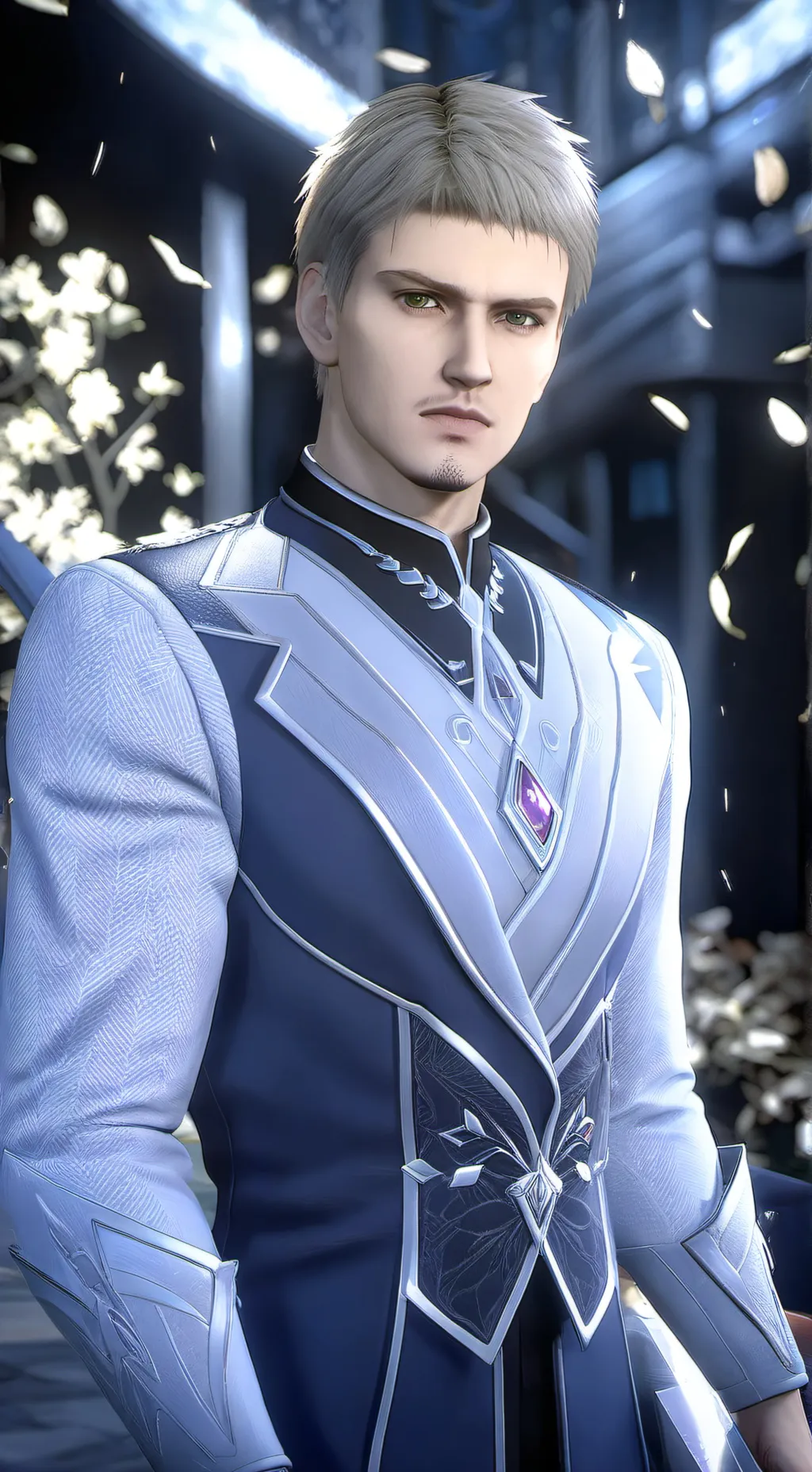 ai character: Reiner Braun background