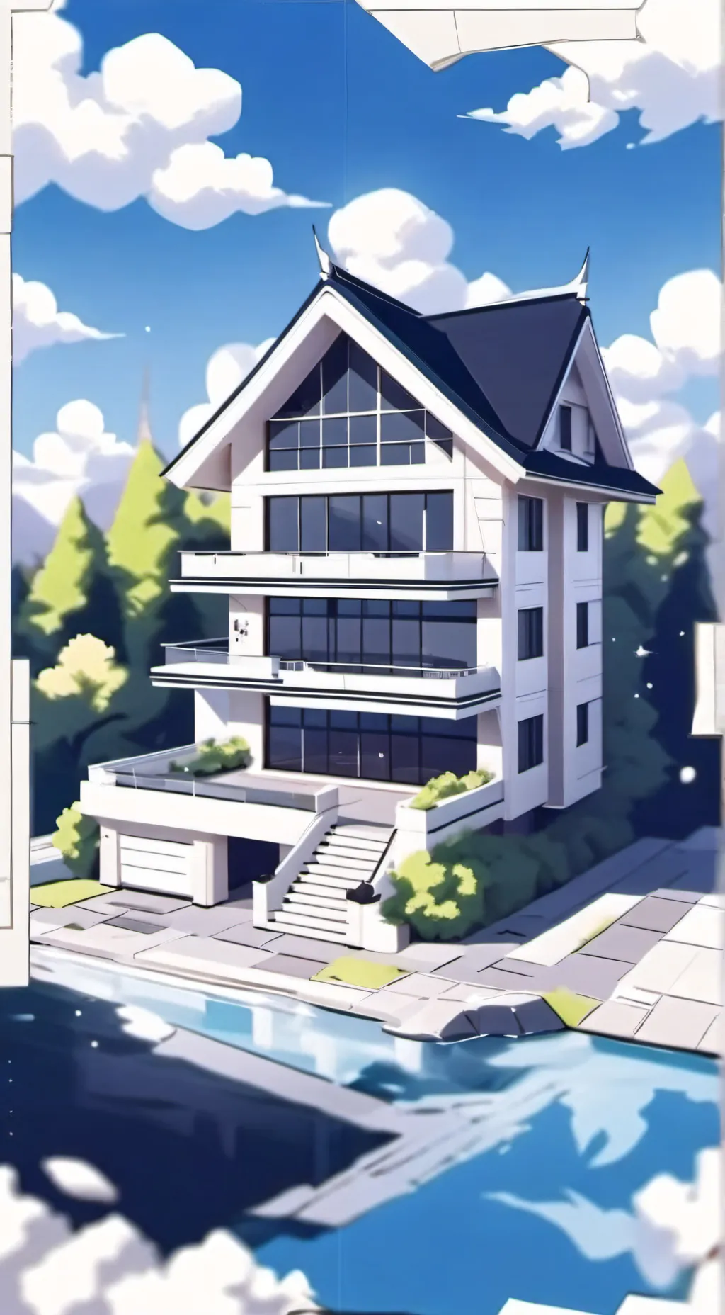 ai character: Rich family background