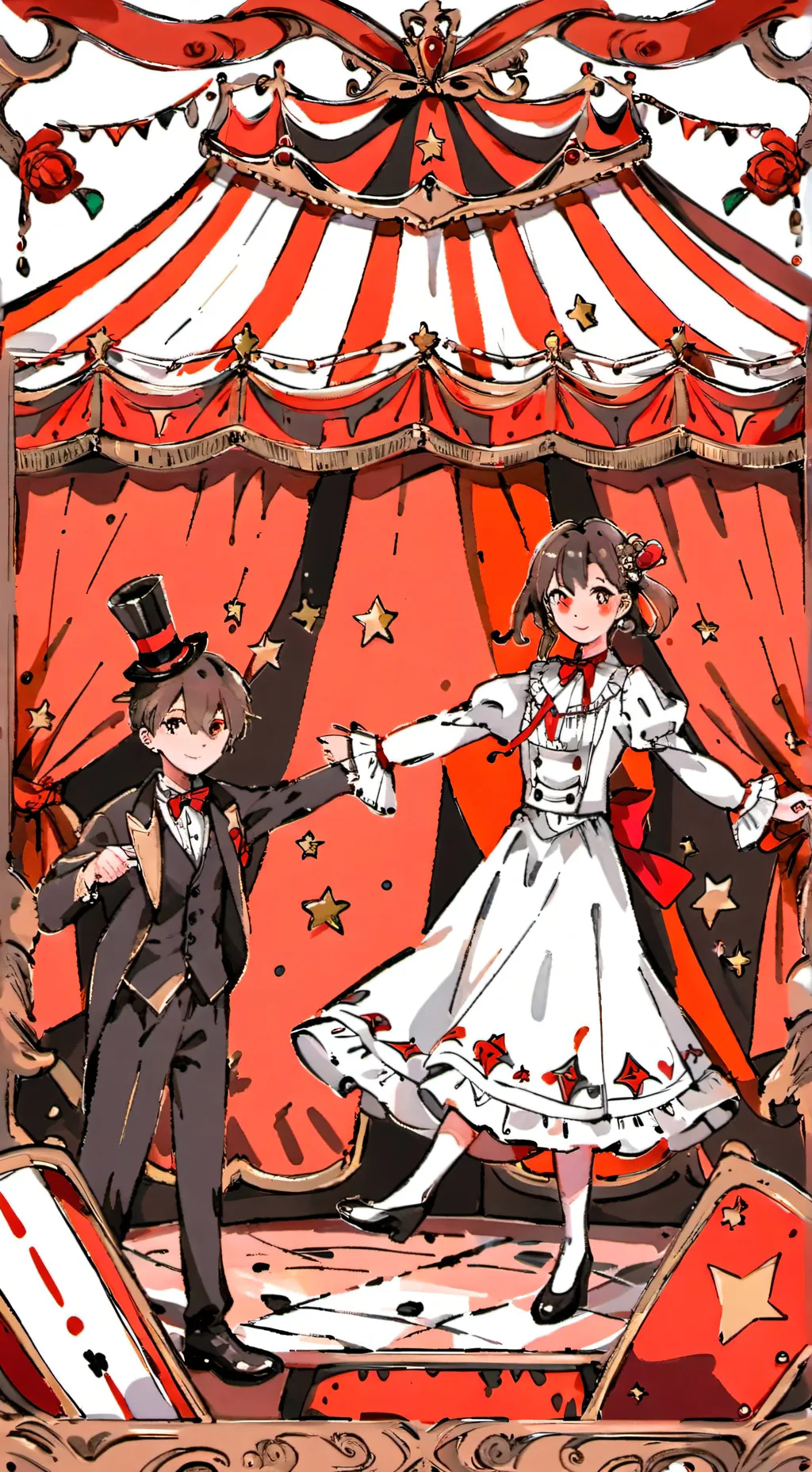 ai character: Tadc  background