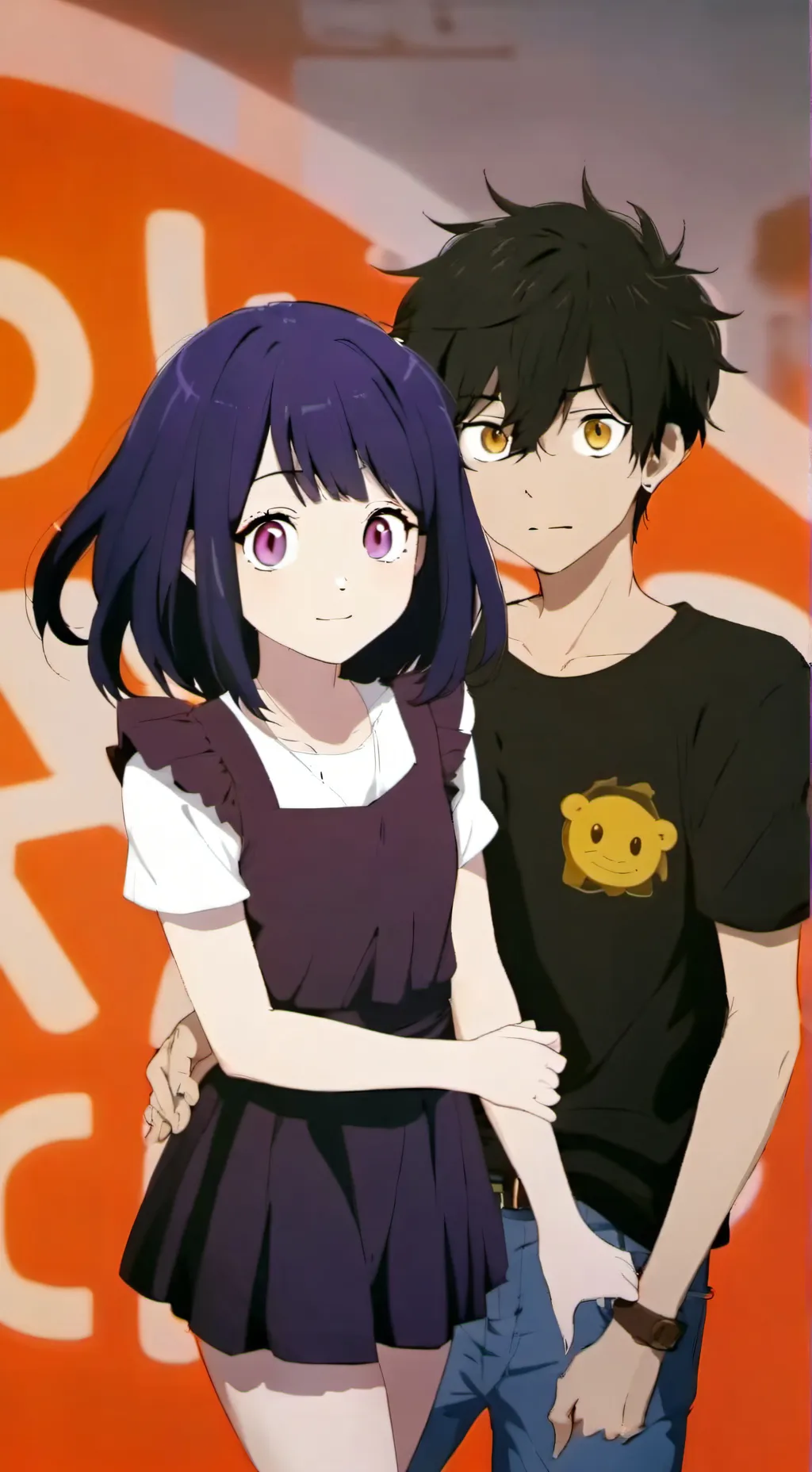 ai character: Tara and Talkie  background