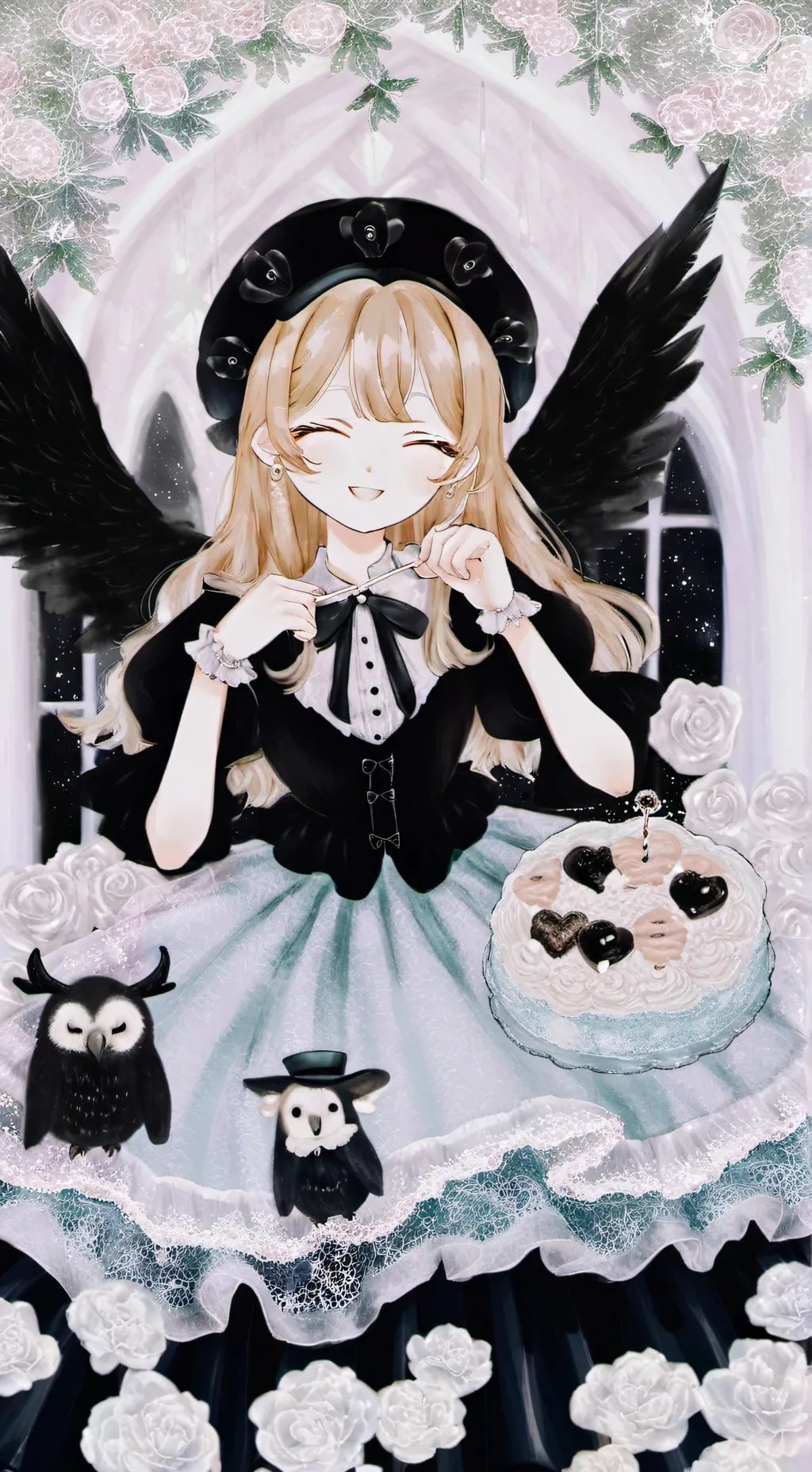 ai character: ★-•~{yatta}~•-★ background