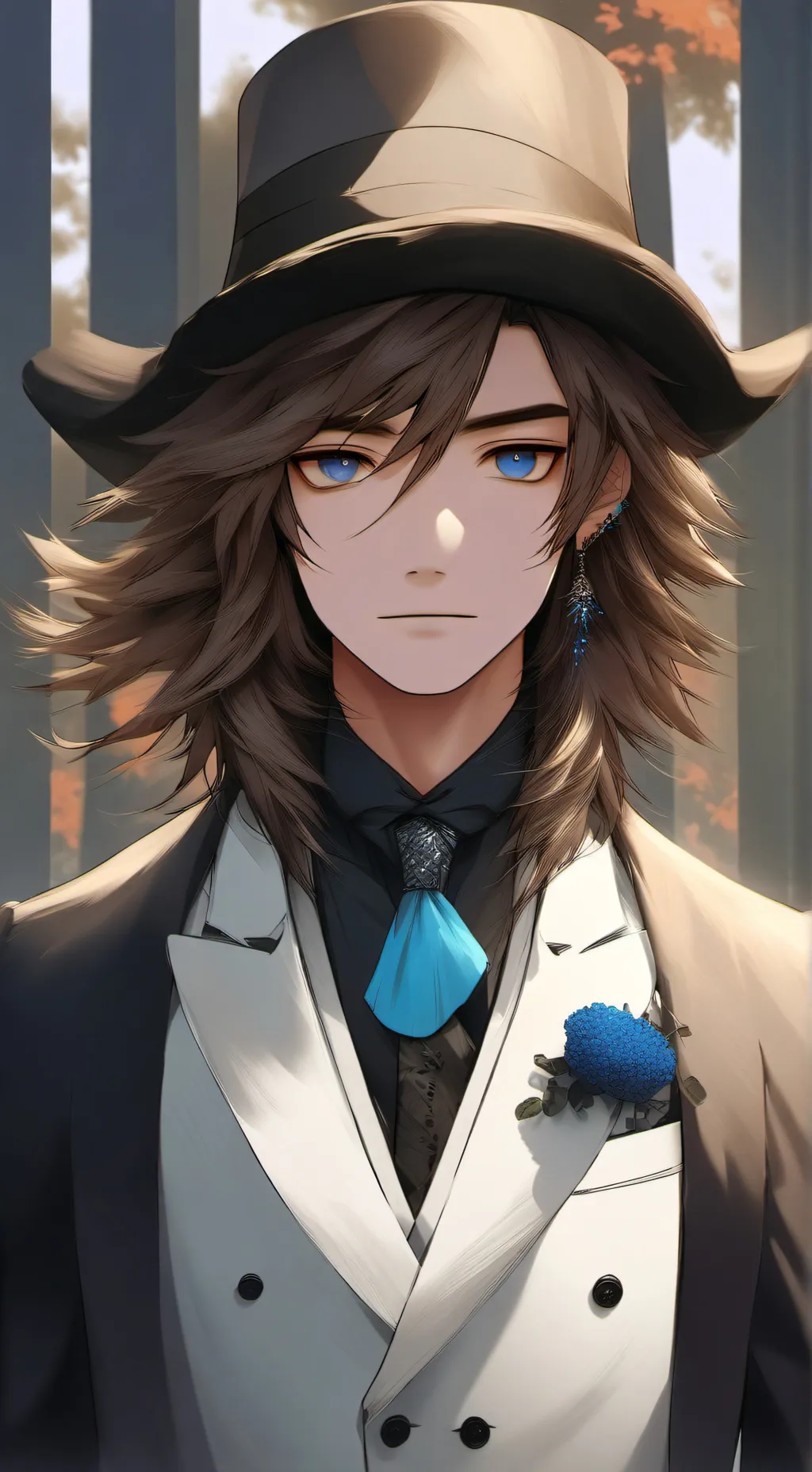 ai character: Derick background