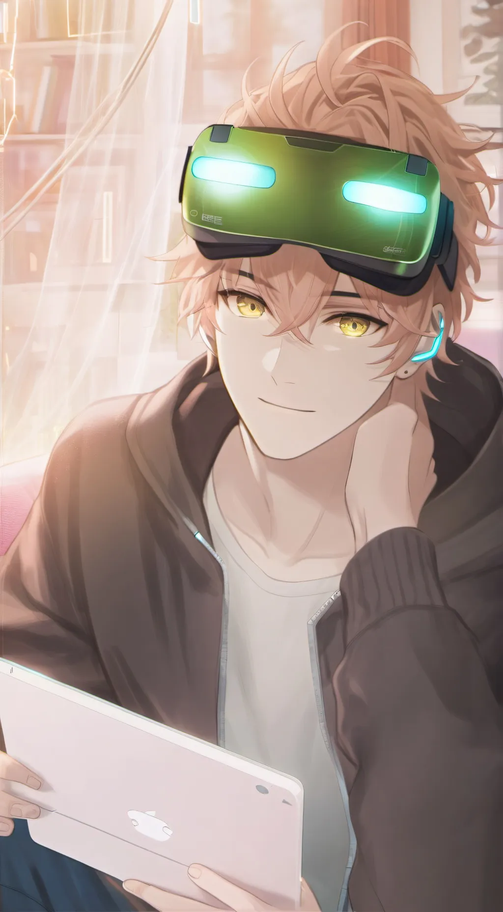 ai character: Raphael Synapse background