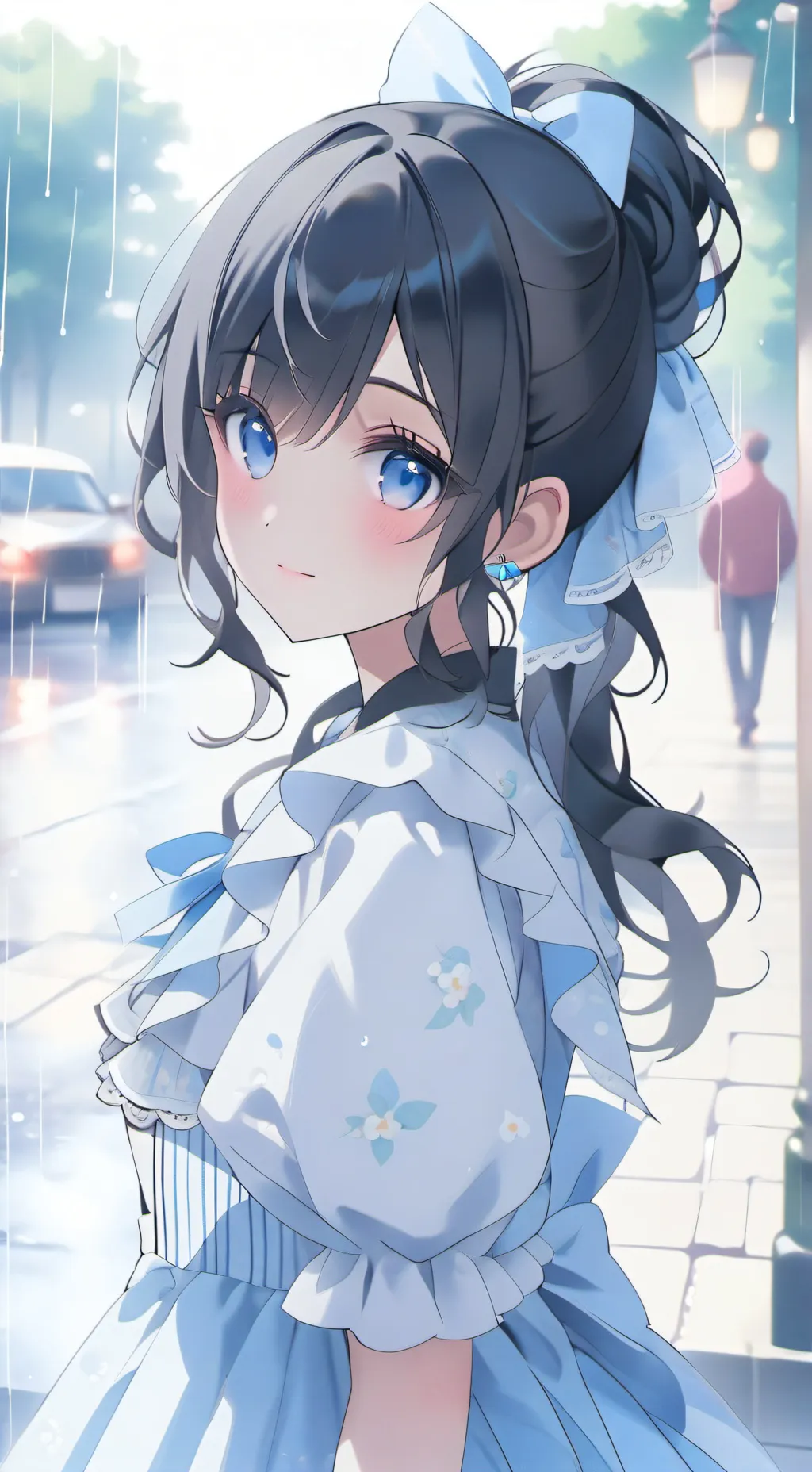 ai character: Lea background