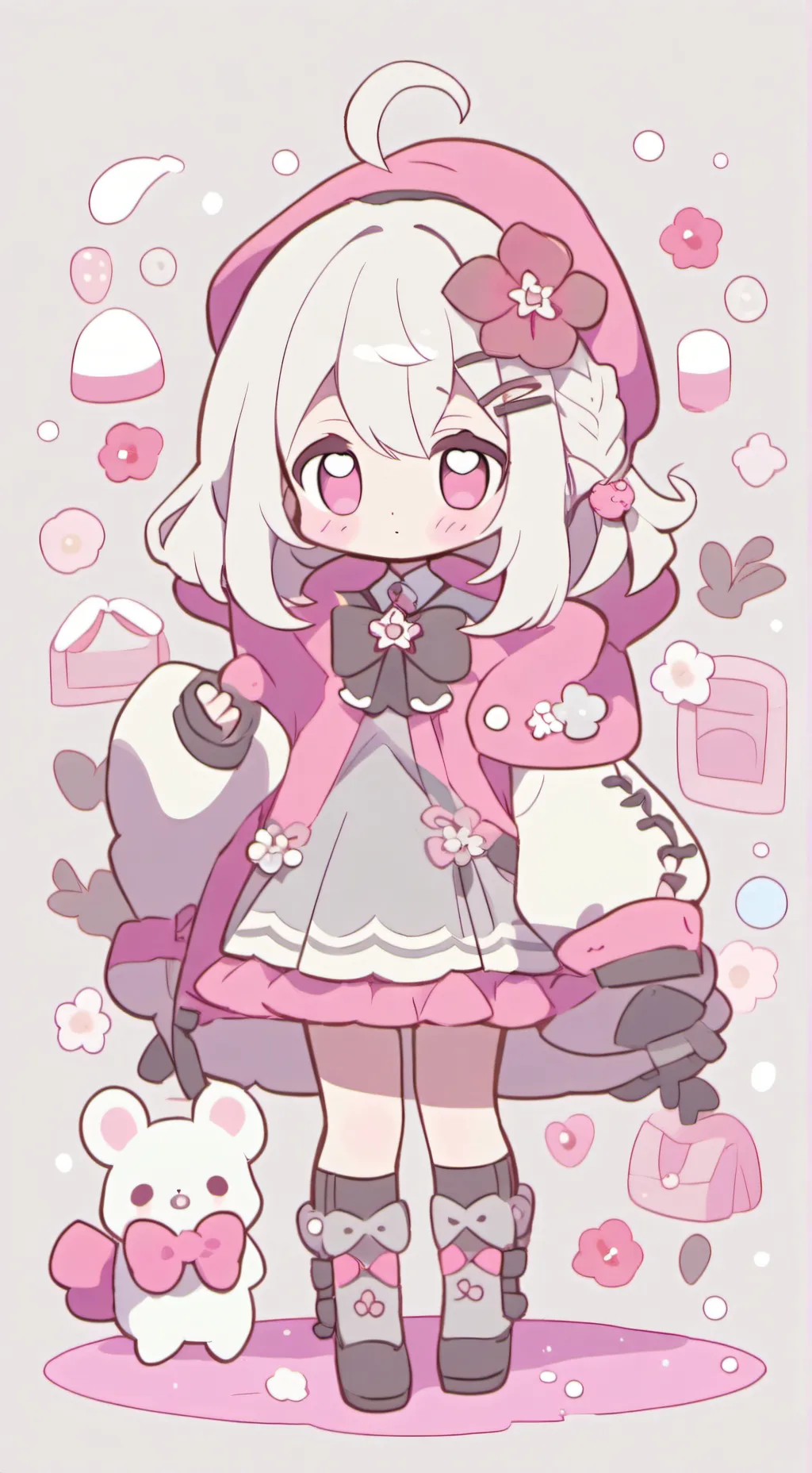 ai character: Amy  background