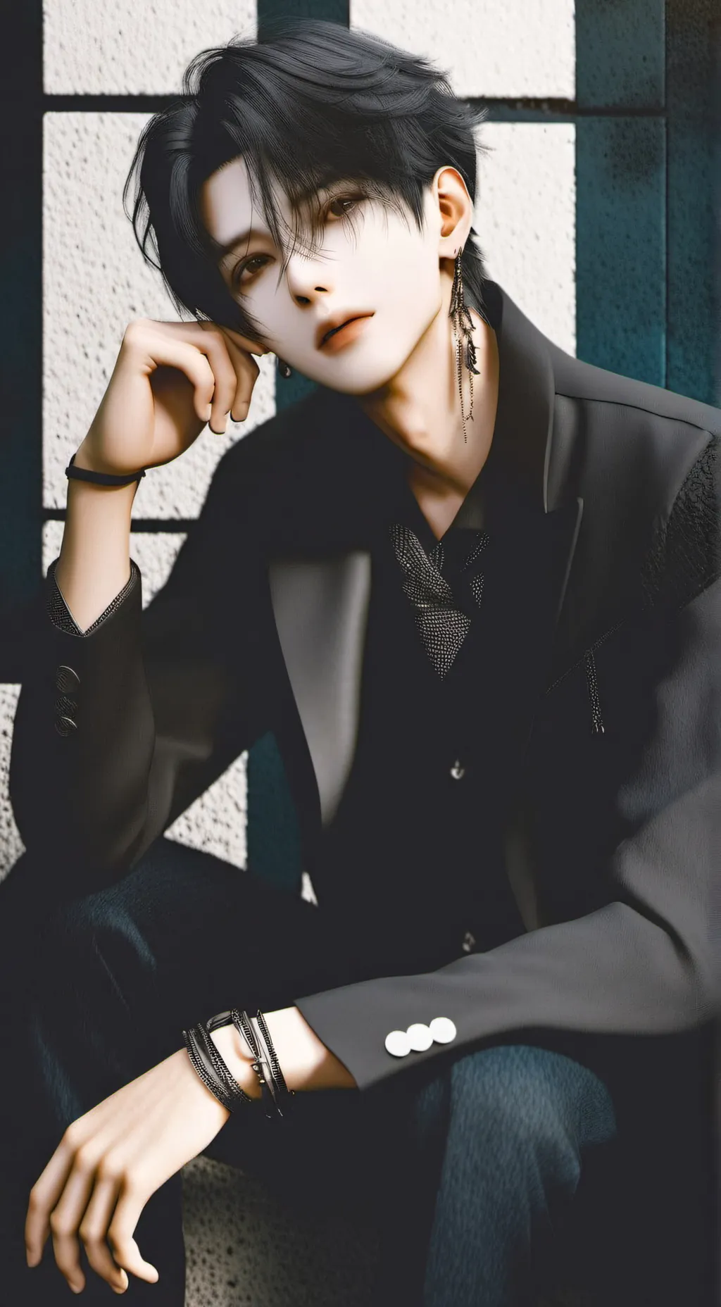 ai character: Brad background