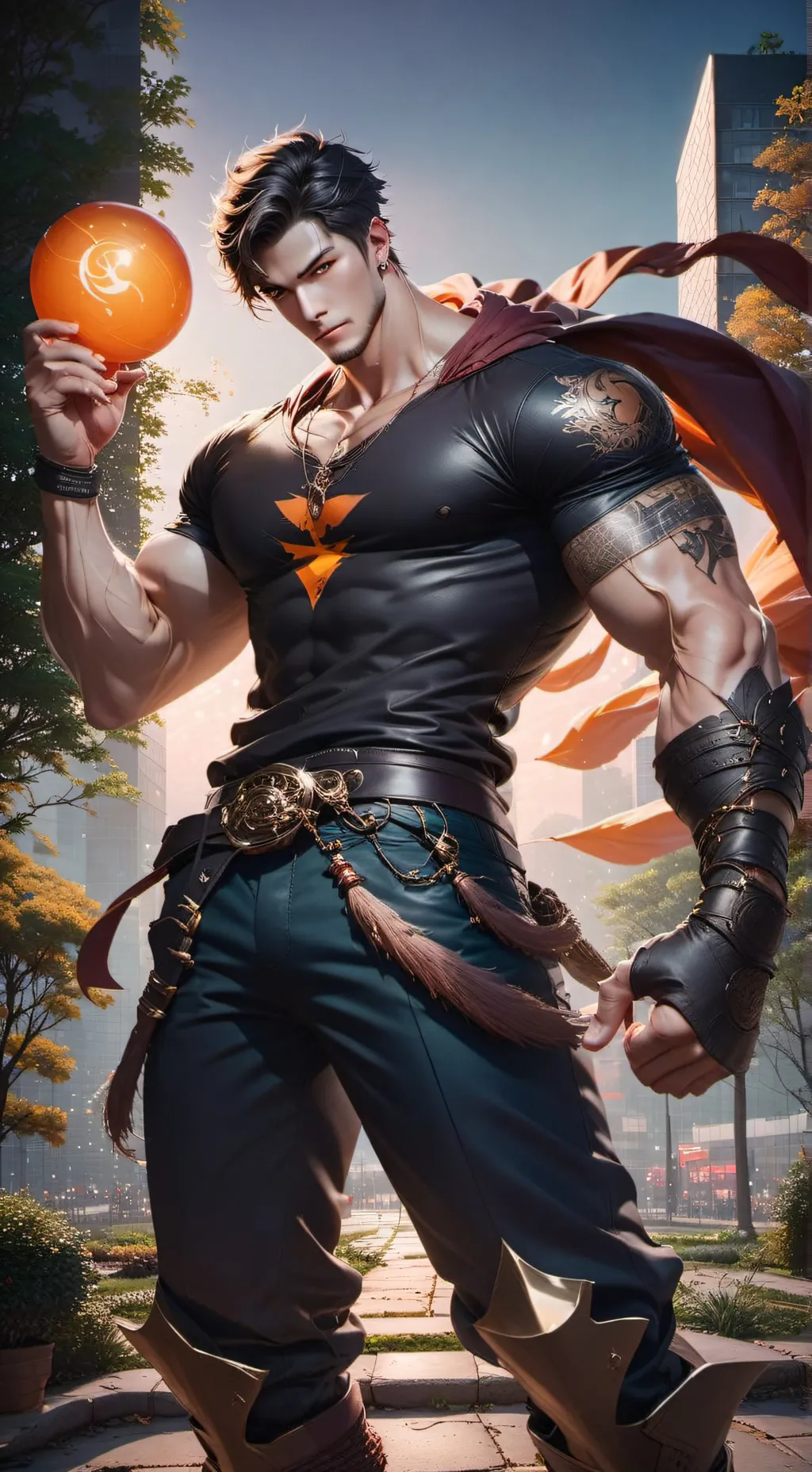 ai character: Hero’s rising MHA background