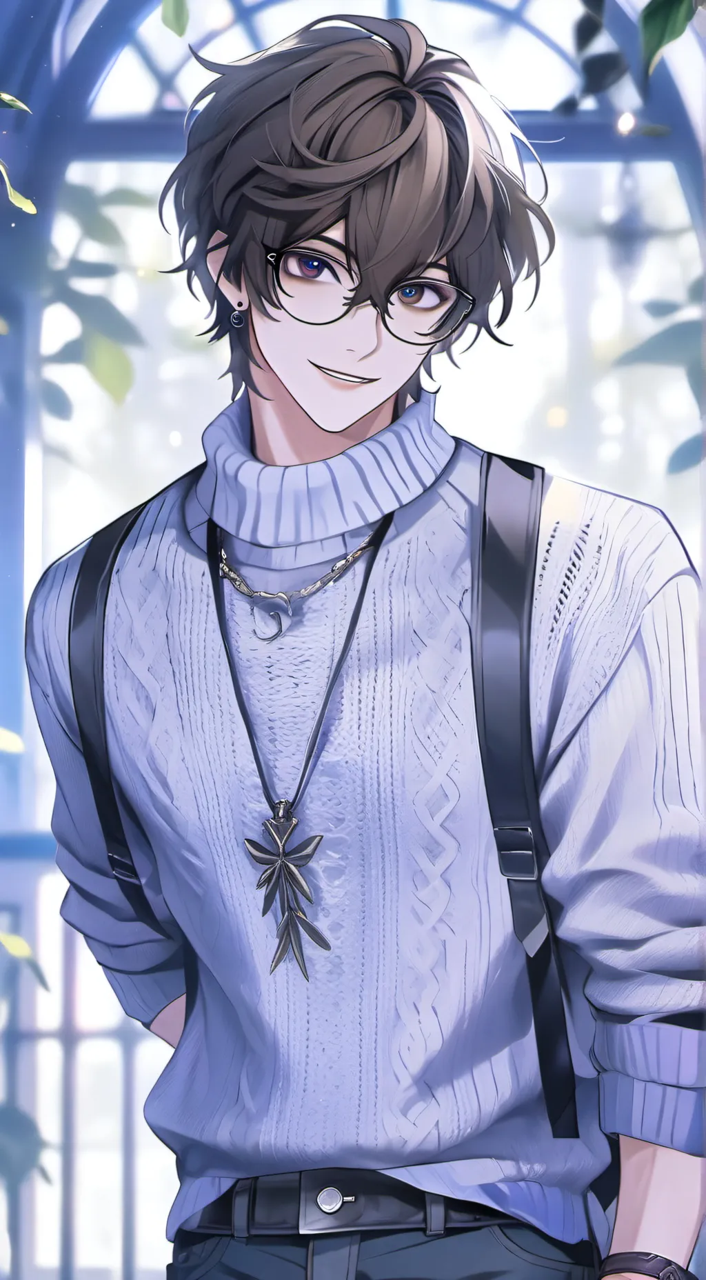 ai character: Elliot  background