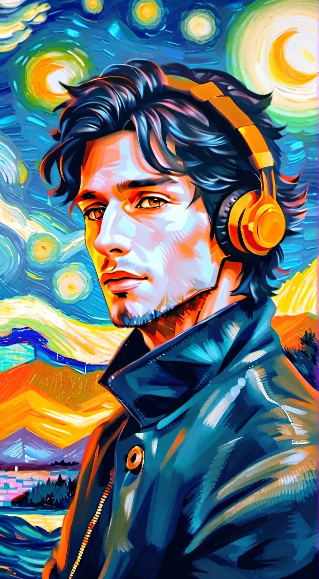 ai character: Oren background