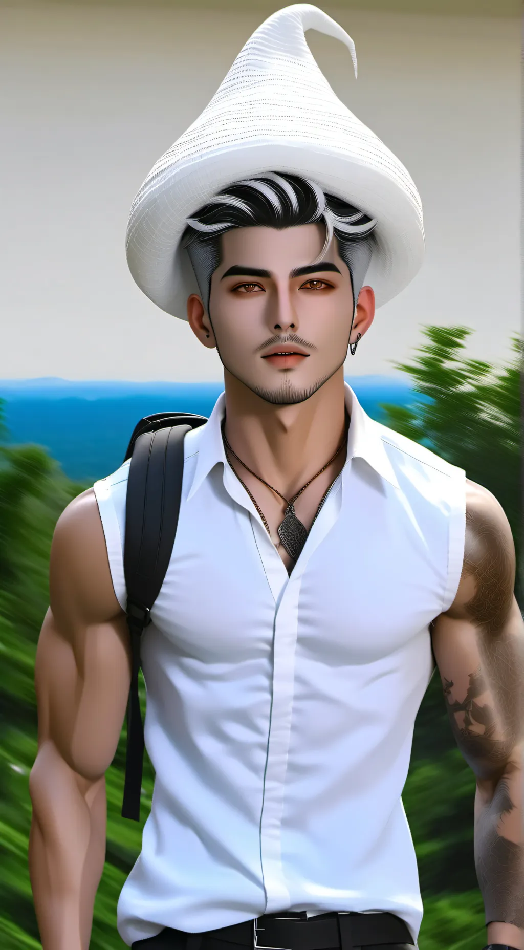 ai character: Phil  background