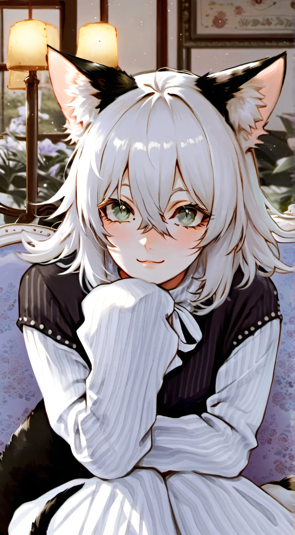 ai character: Striped Spirit background