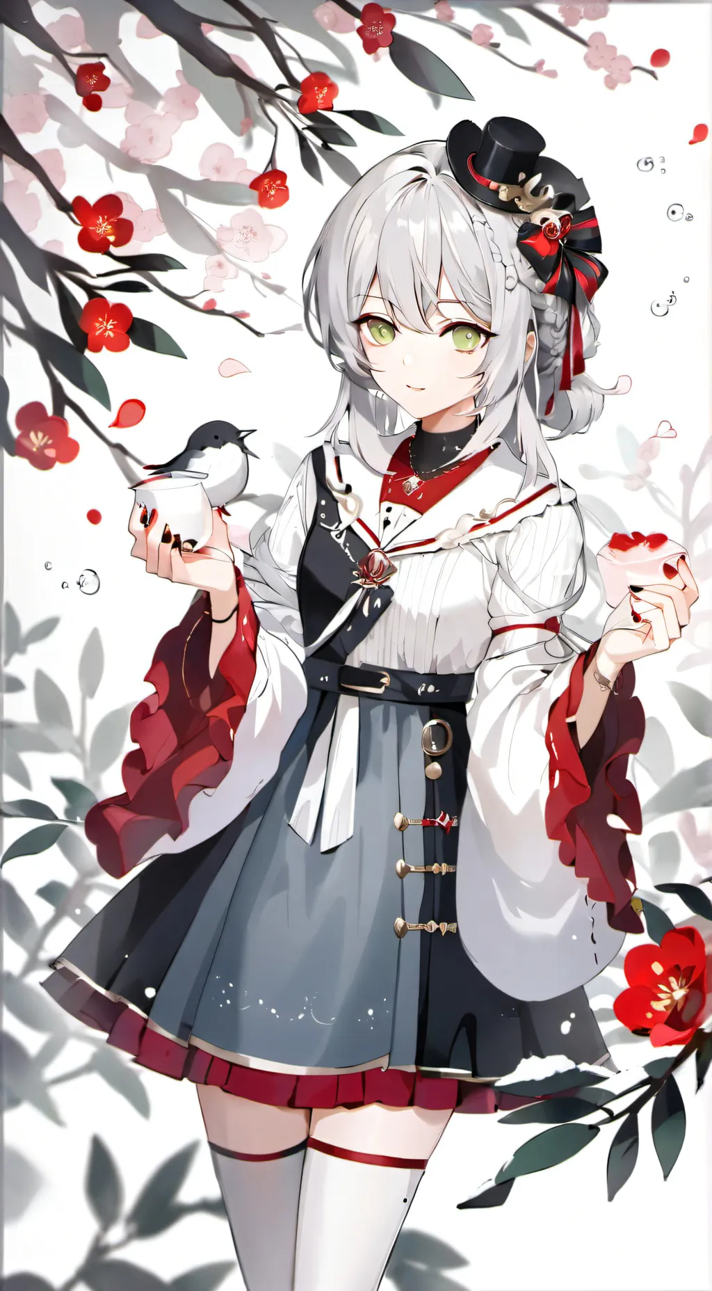 ai character: Kyoko  background